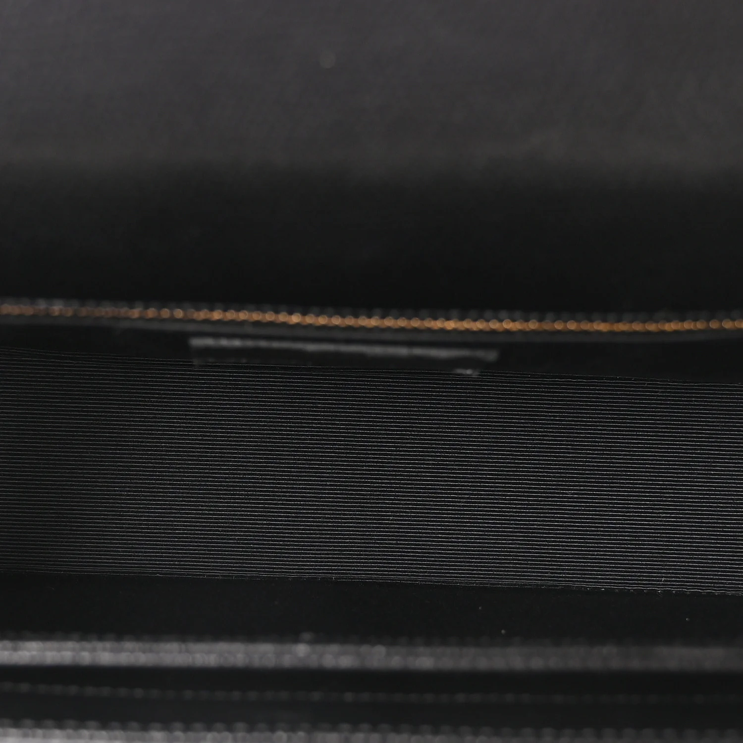 Textured Calfskin Medium Classic Monogram Universite Bag Black - Image 5