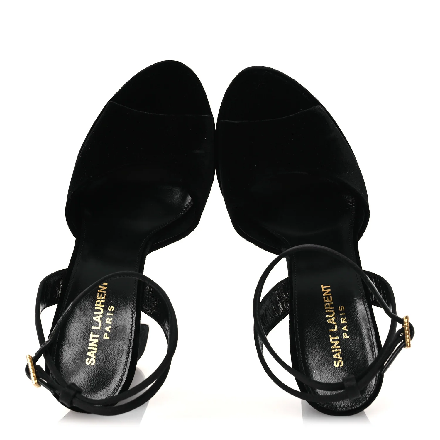 Velvet Jodie Platform Sandals 38 Black - Image 2