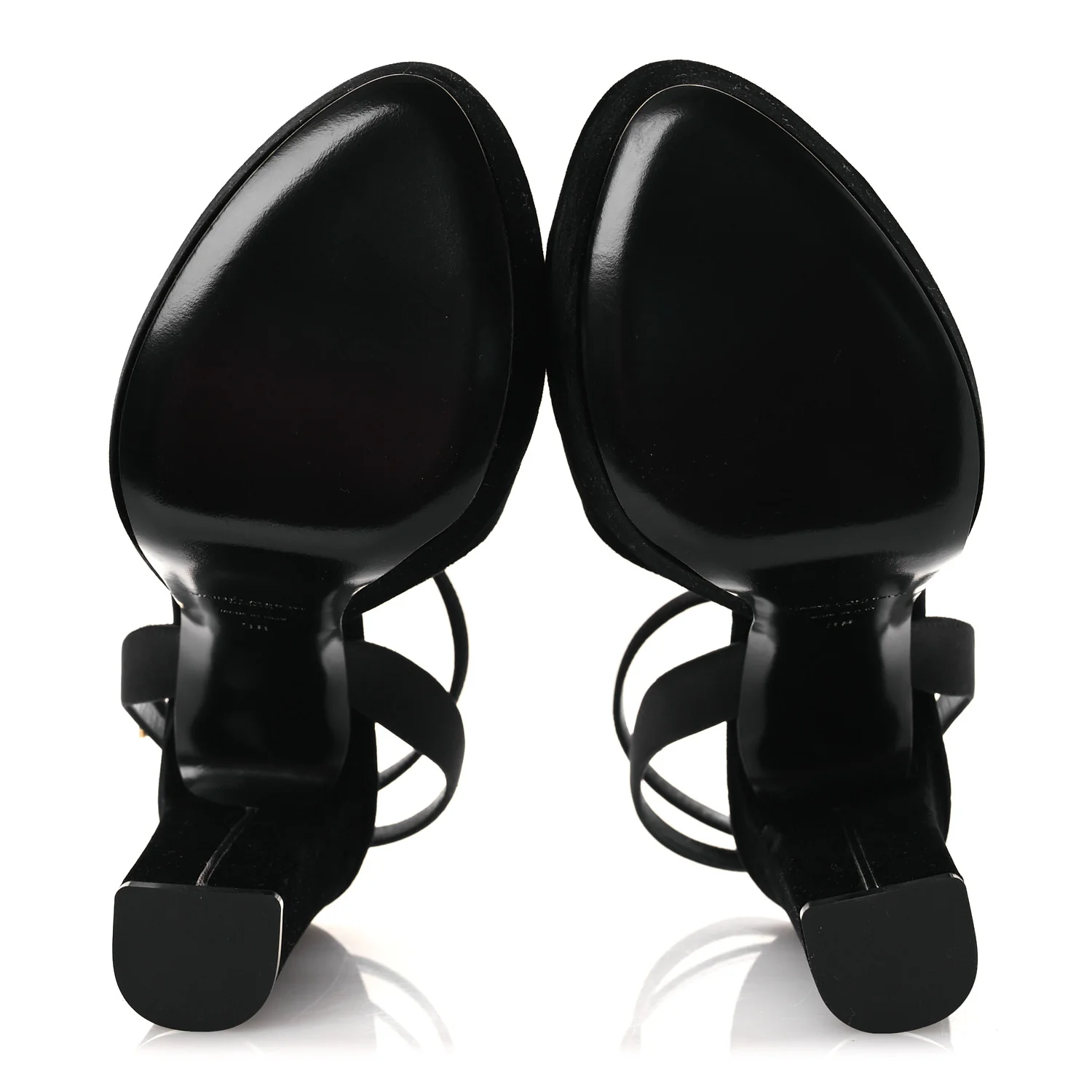 Velvet Jodie Platform Sandals 38 Black - Image 7