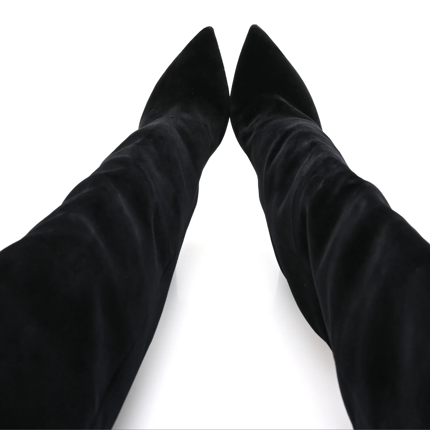 Velvet Niki 105 Thigh High Boots 37.5 Black - Image 2