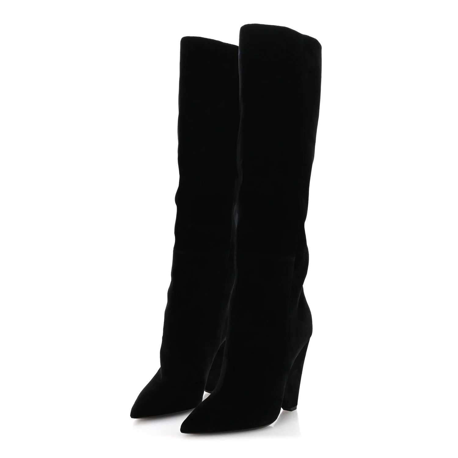 Velvet Niki 105 Thigh High Boots 37.5 Black - Image 4