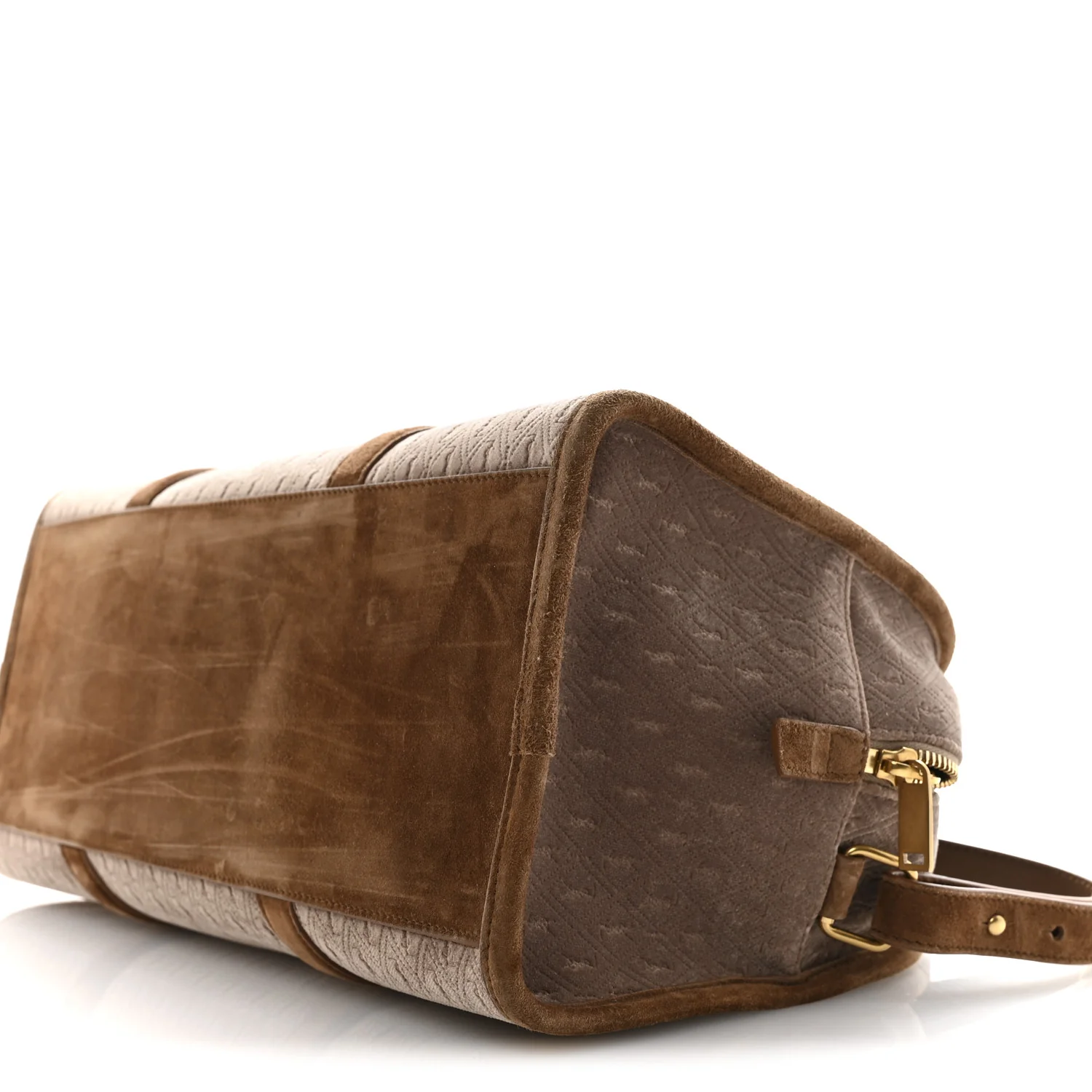 Velvet Suede Le Monogramme Duffle Red Cigar - Image 10