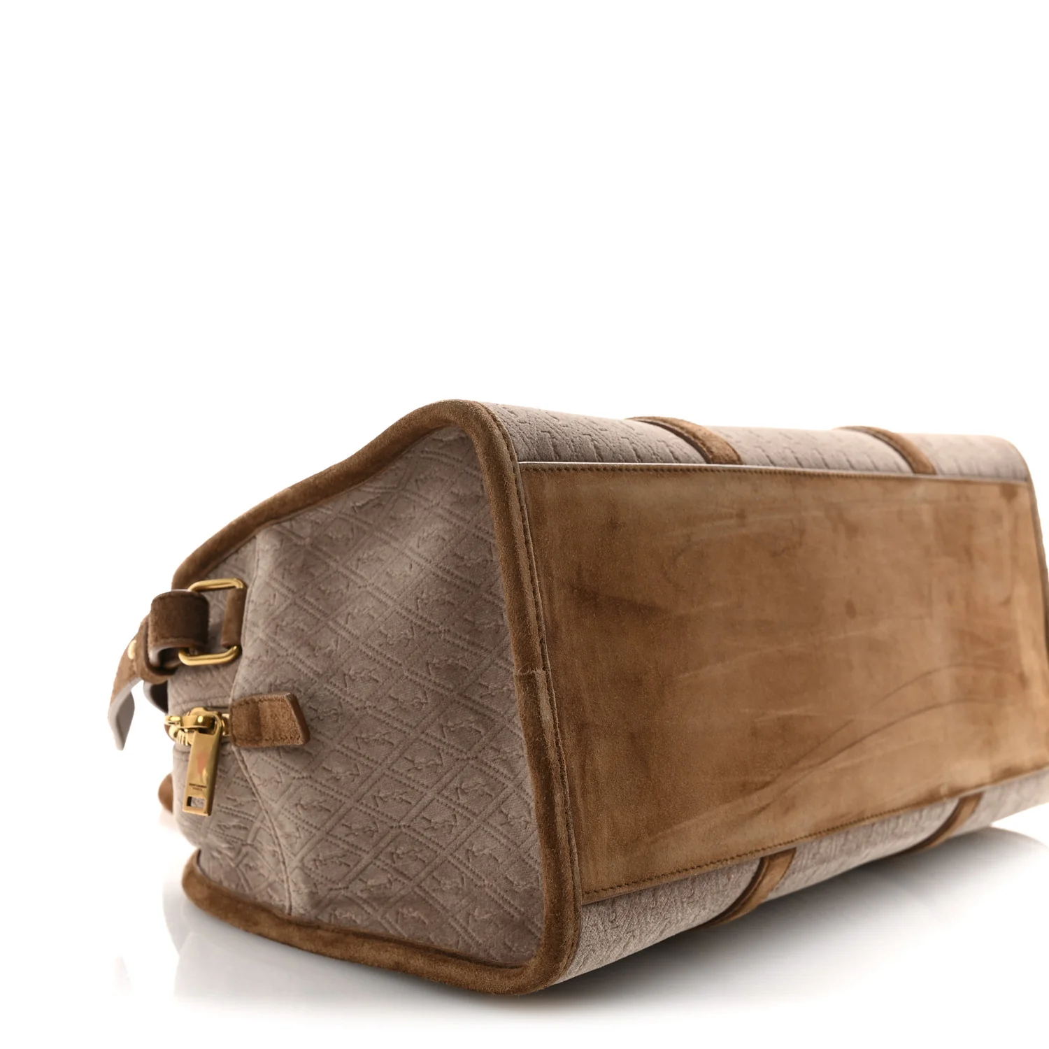 Velvet Suede Le Monogramme Duffle Red Cigar - Image 9