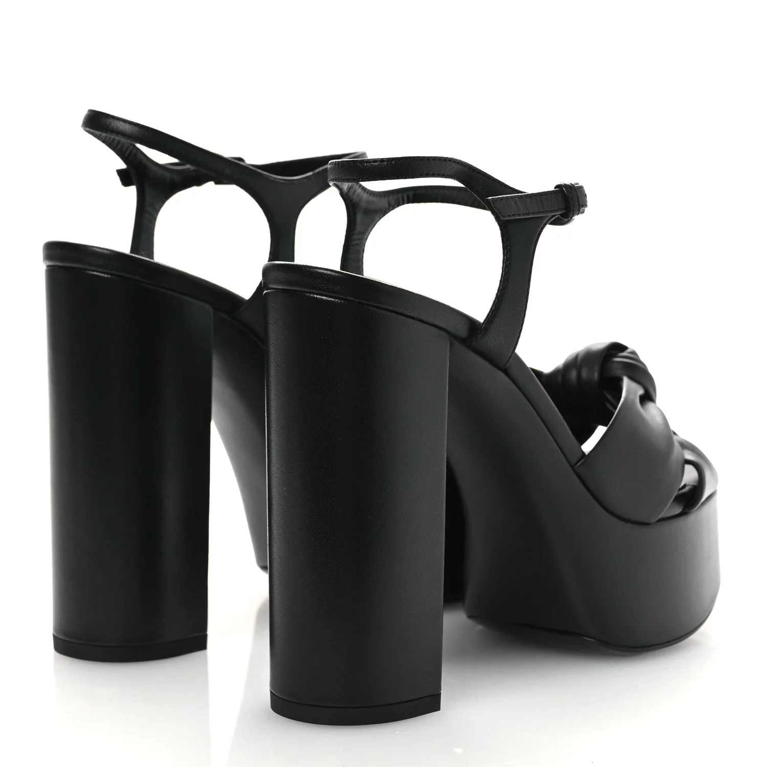 Vendome Bianca 85 Platform Sandals 36.5 Black - Image 5