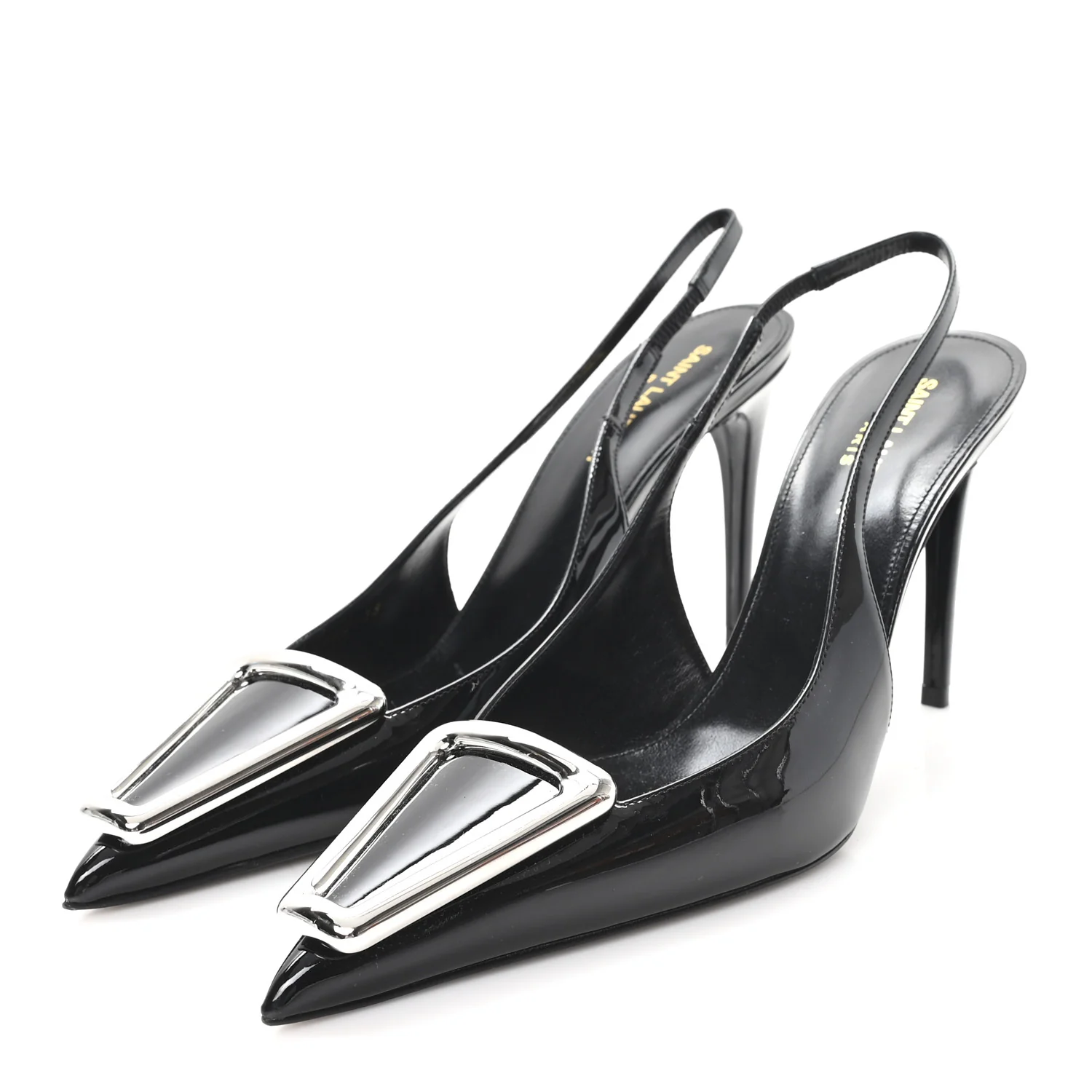 Vernice Grupy Avenue 95 Slingback Pumps 38 Black - Image 4
