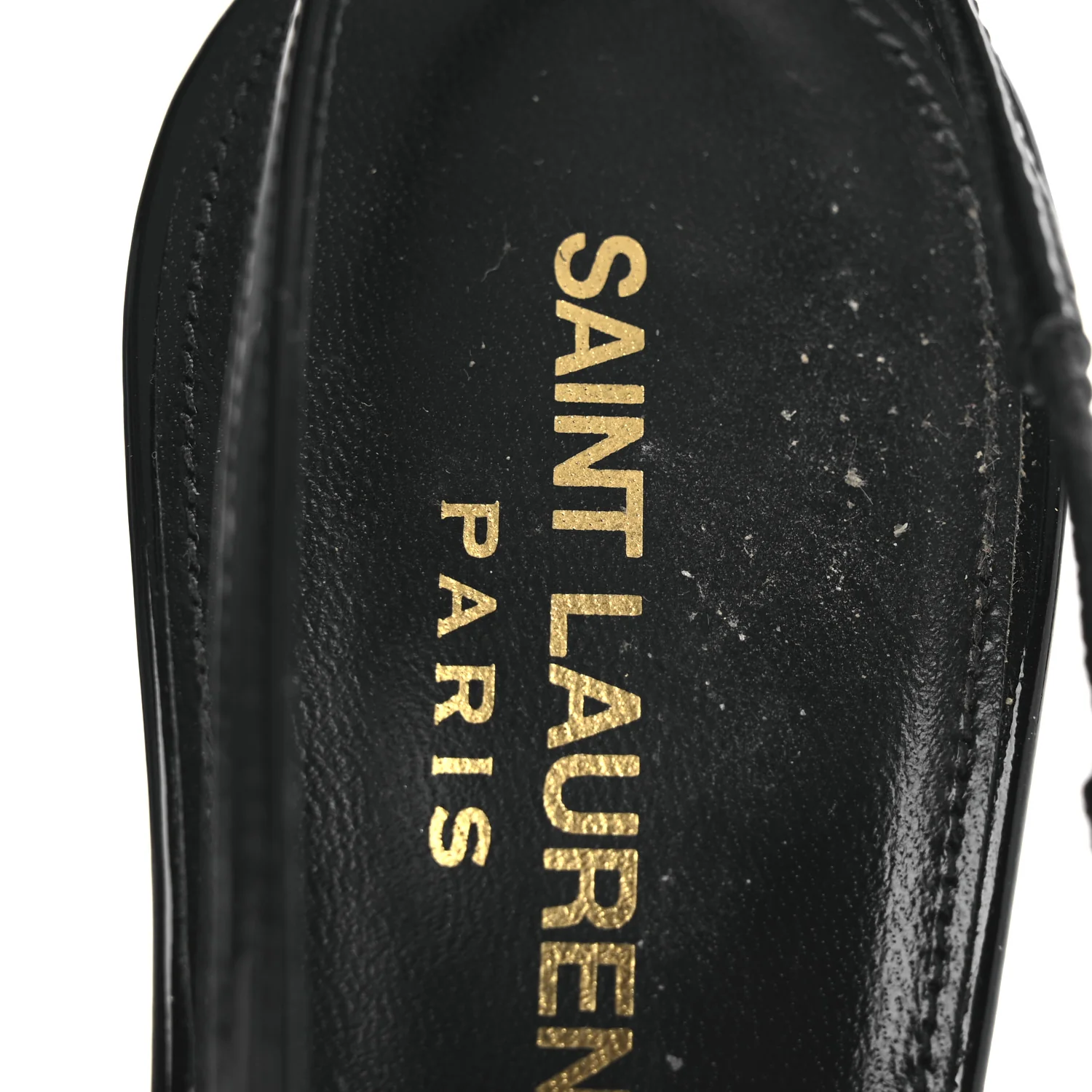 Vernice Grupy Madame 115mm Slingback Pumps 38 Black - Image 12
