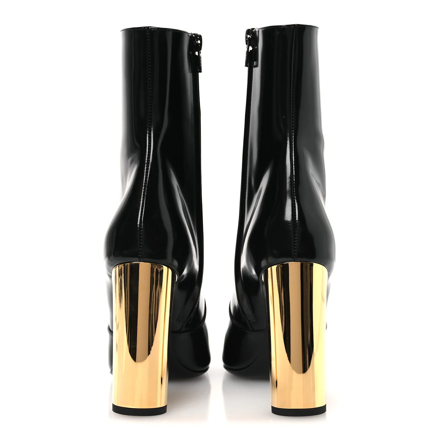 Vitello Marilyn Auteuil 105 Ankle Zip Boots 37.5 Black - Image 6