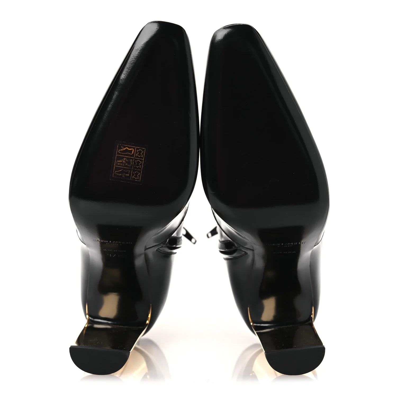 Vitello Marilyn Auteuil 105 Ankle Zip Boots 37.5 Black - Image 7