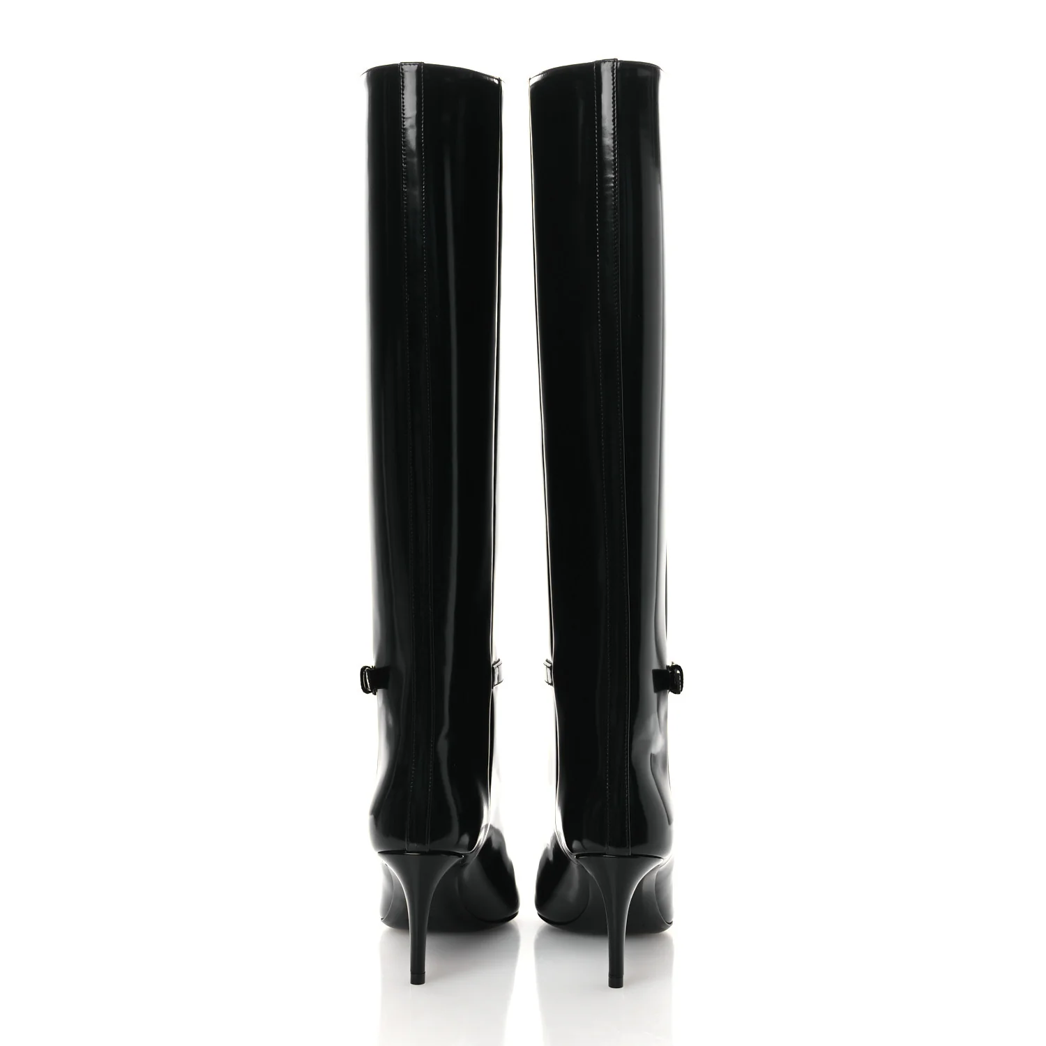 Vitello Marilyn Hacker 70mm Luz Boots 37.5 Black - Image 6