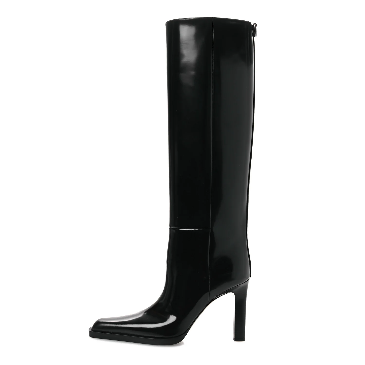 Vitello Marilyn Nina 95 Knee High Boots 38 Black