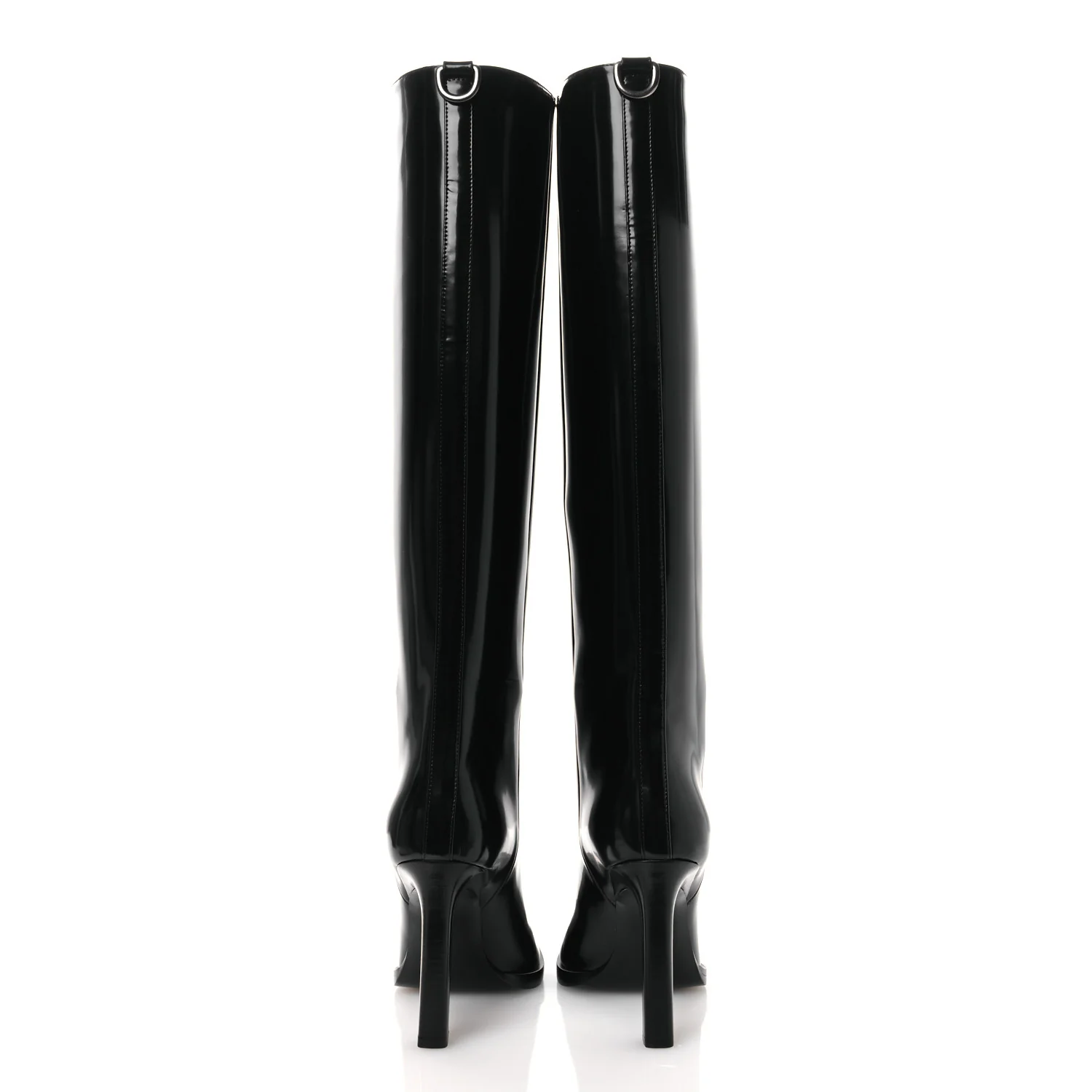 Vitello Marilyn Nina 95 Knee High Boots 38 Black - Image 6