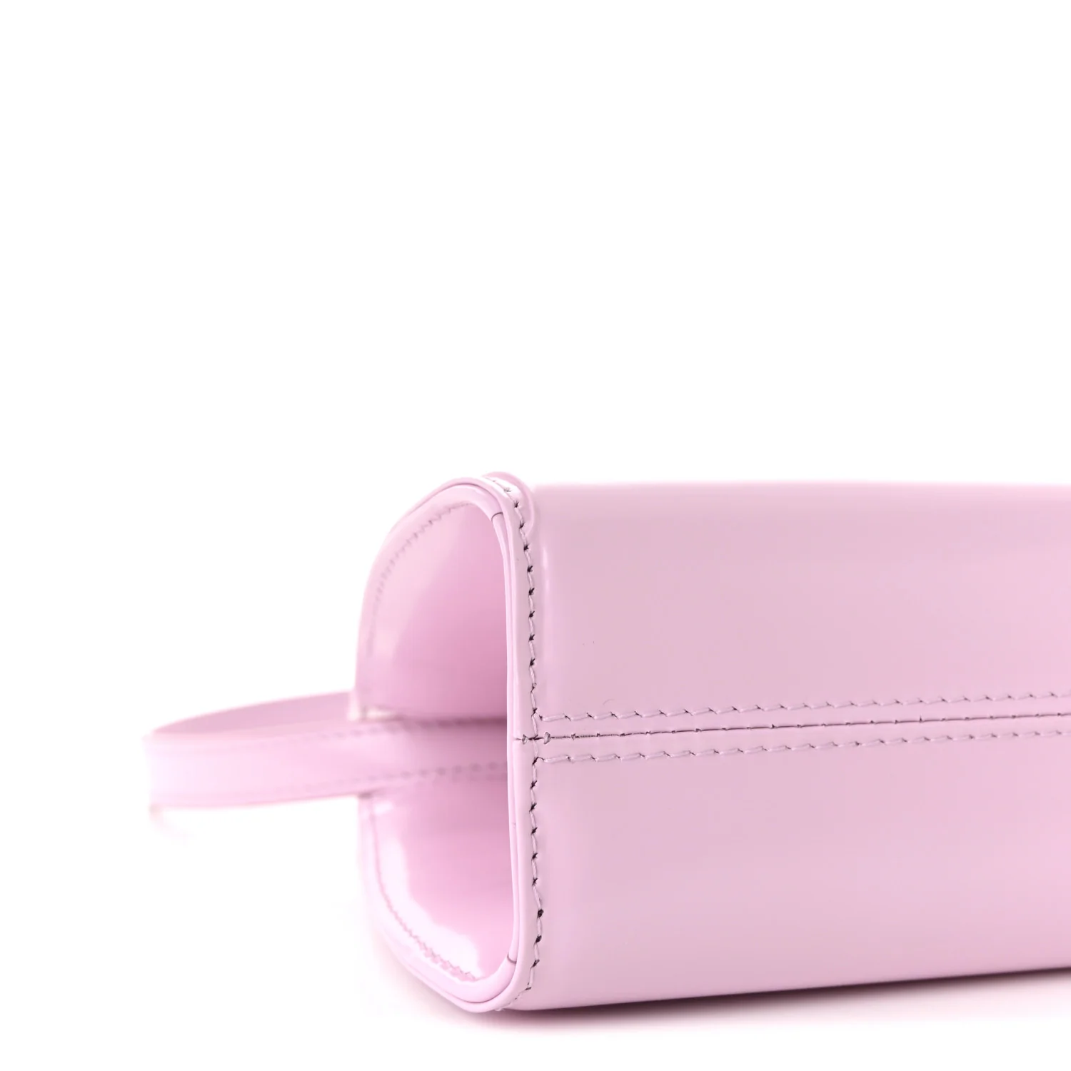 Brushed Calfskin Mini Wanda Top Handle Bag Bubble Gum - Image 7