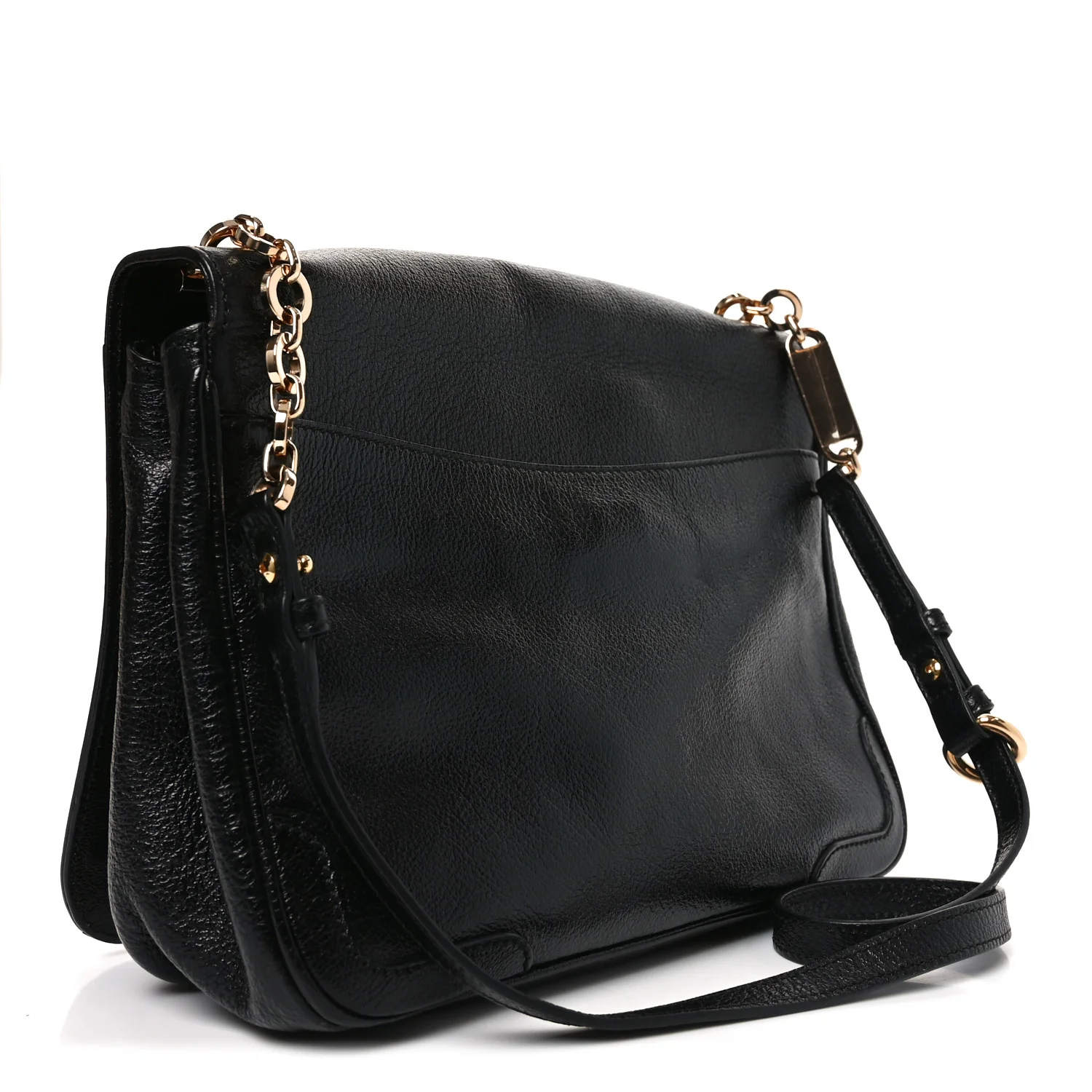 Buffalo Gancini Shoulder Bag Black - Image 3