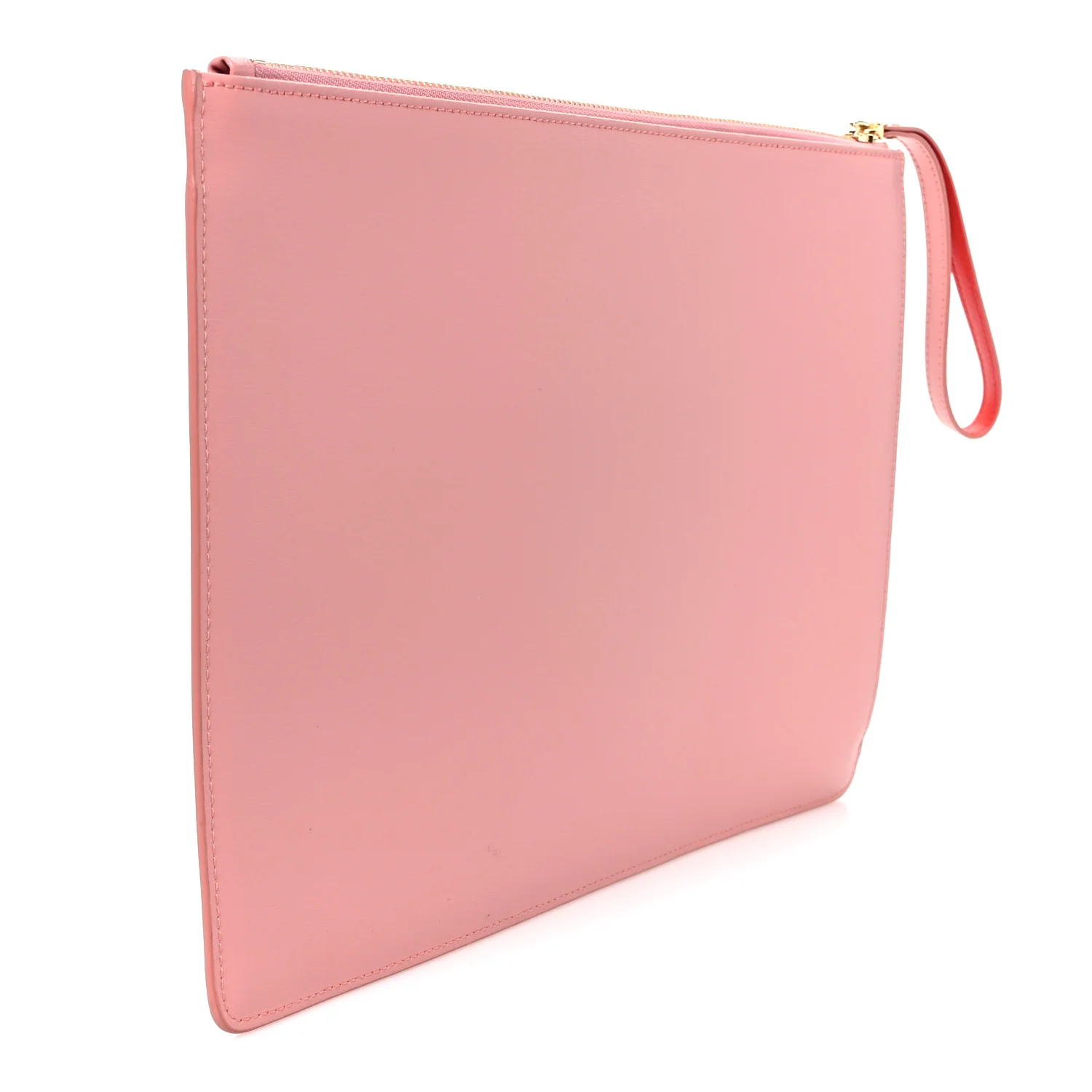 Calfskin Gancini CIty Wristlet Pink - Image 3