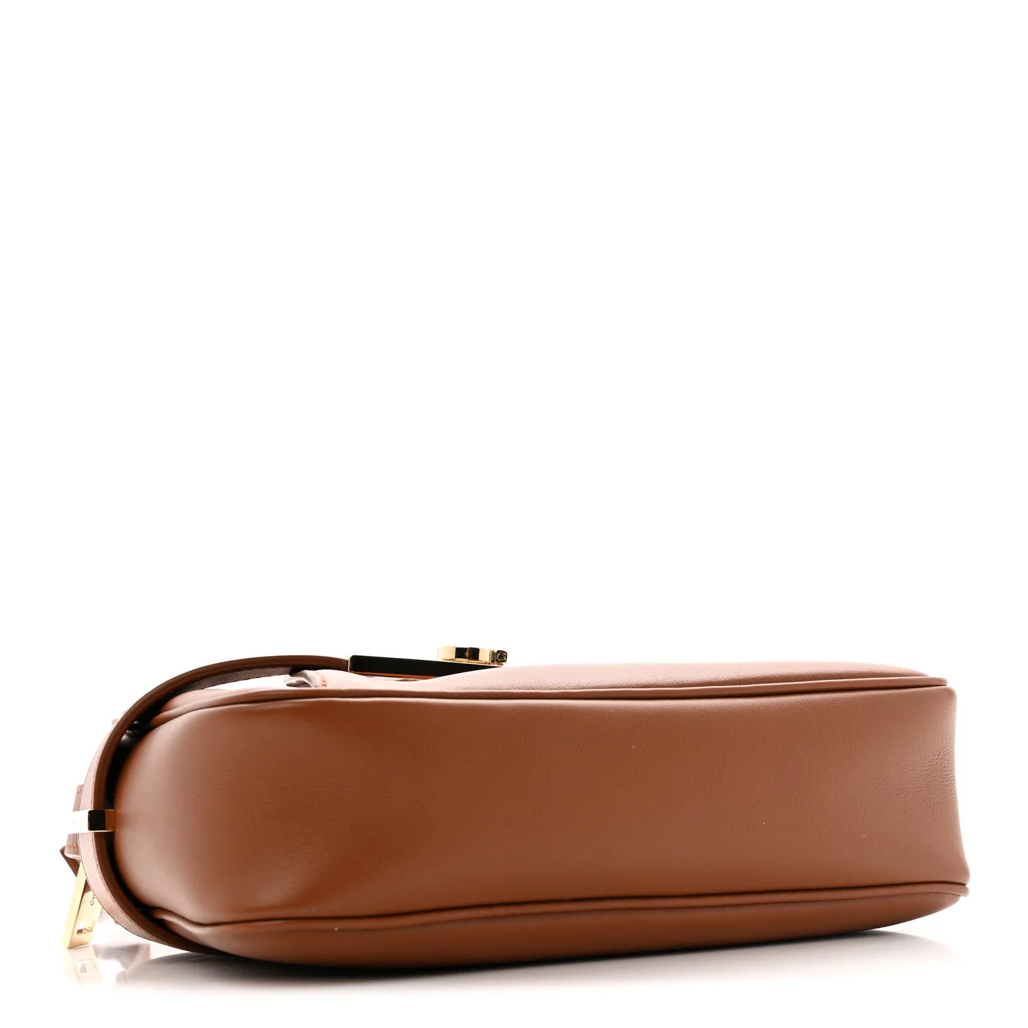 Calfskin Gancio Small Archive Camera Case Natural Brown - Image 4