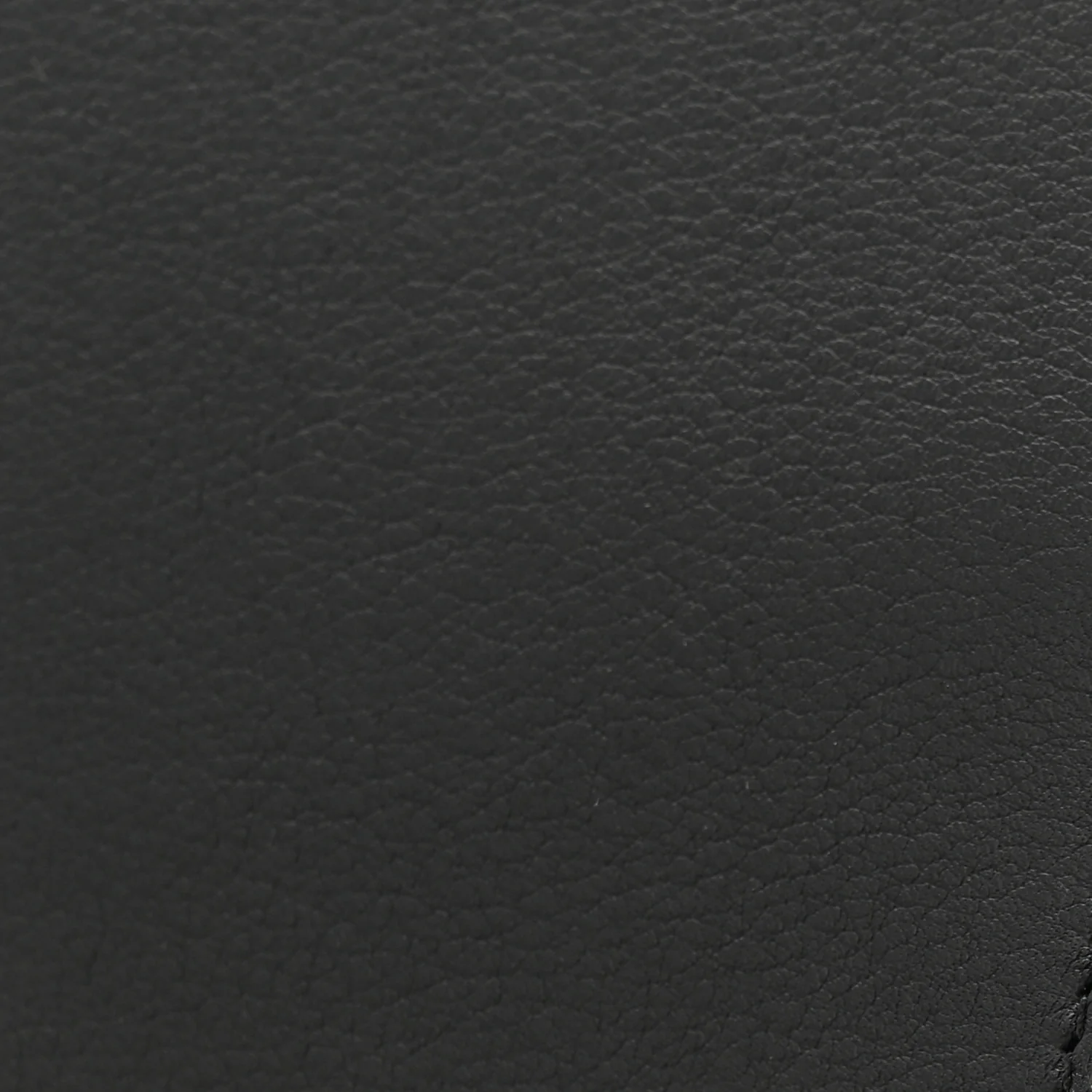 Calfskin Large Hug Soft Bicolor Shoulder Bag Black Flame Red - Image 10