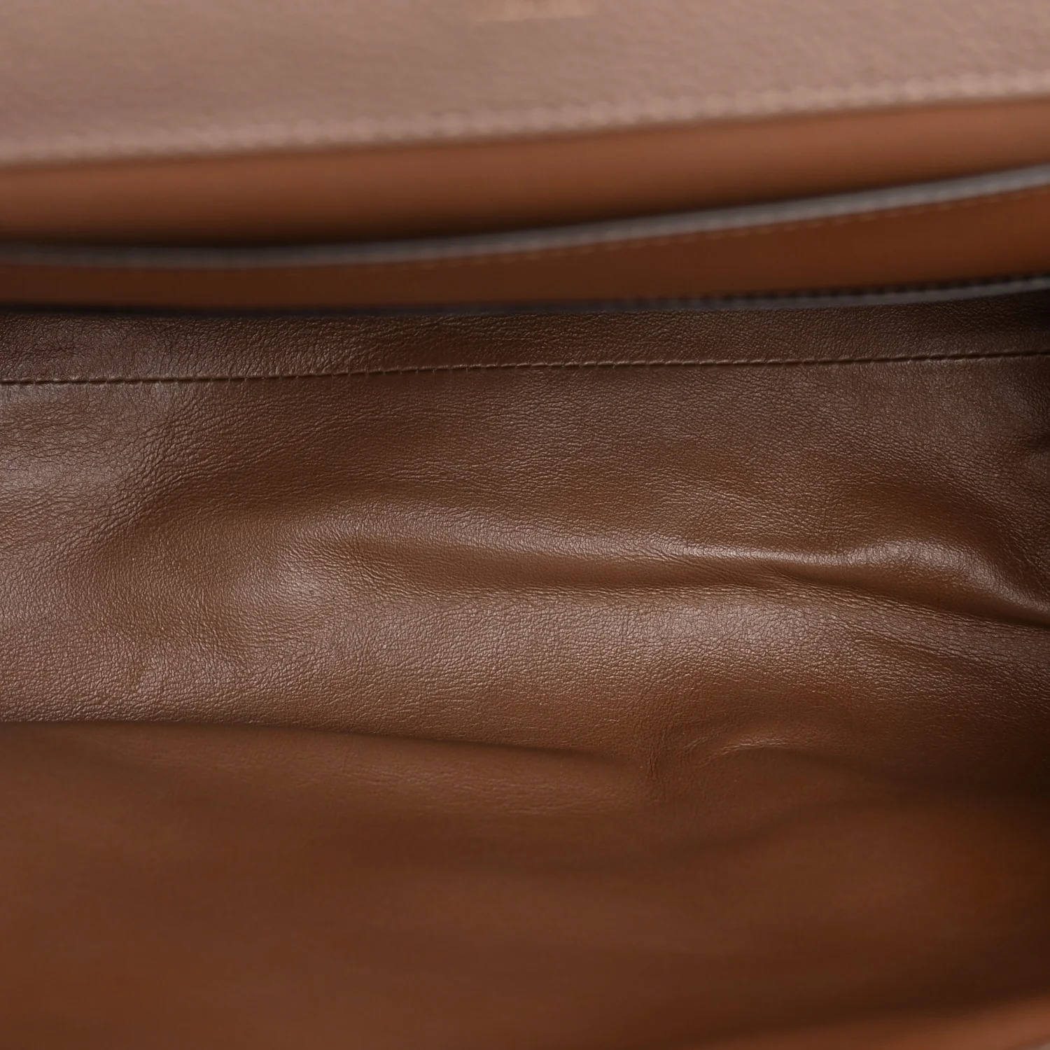 Calfskin Large Studio Bag Caraway Seed - Image 6