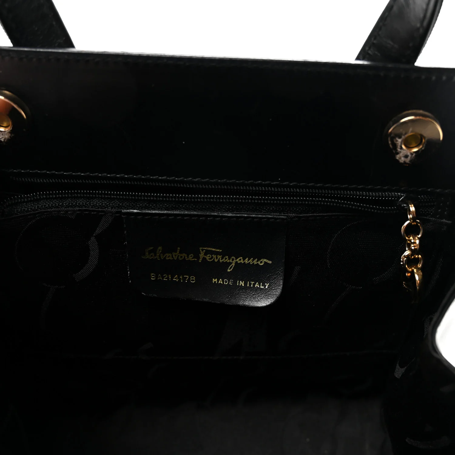 Calfskin Medium Vara Bow Top Handle Tote Black - Image 6