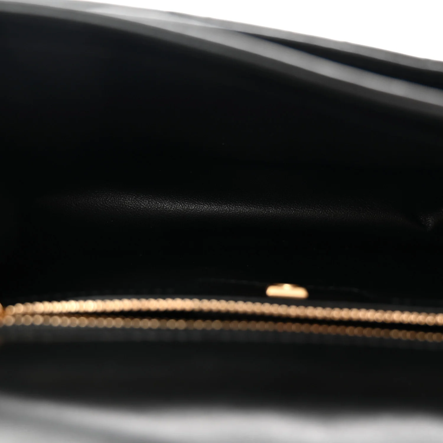 Calfskin Quilted Gancini Flap Bag Black - Image 5