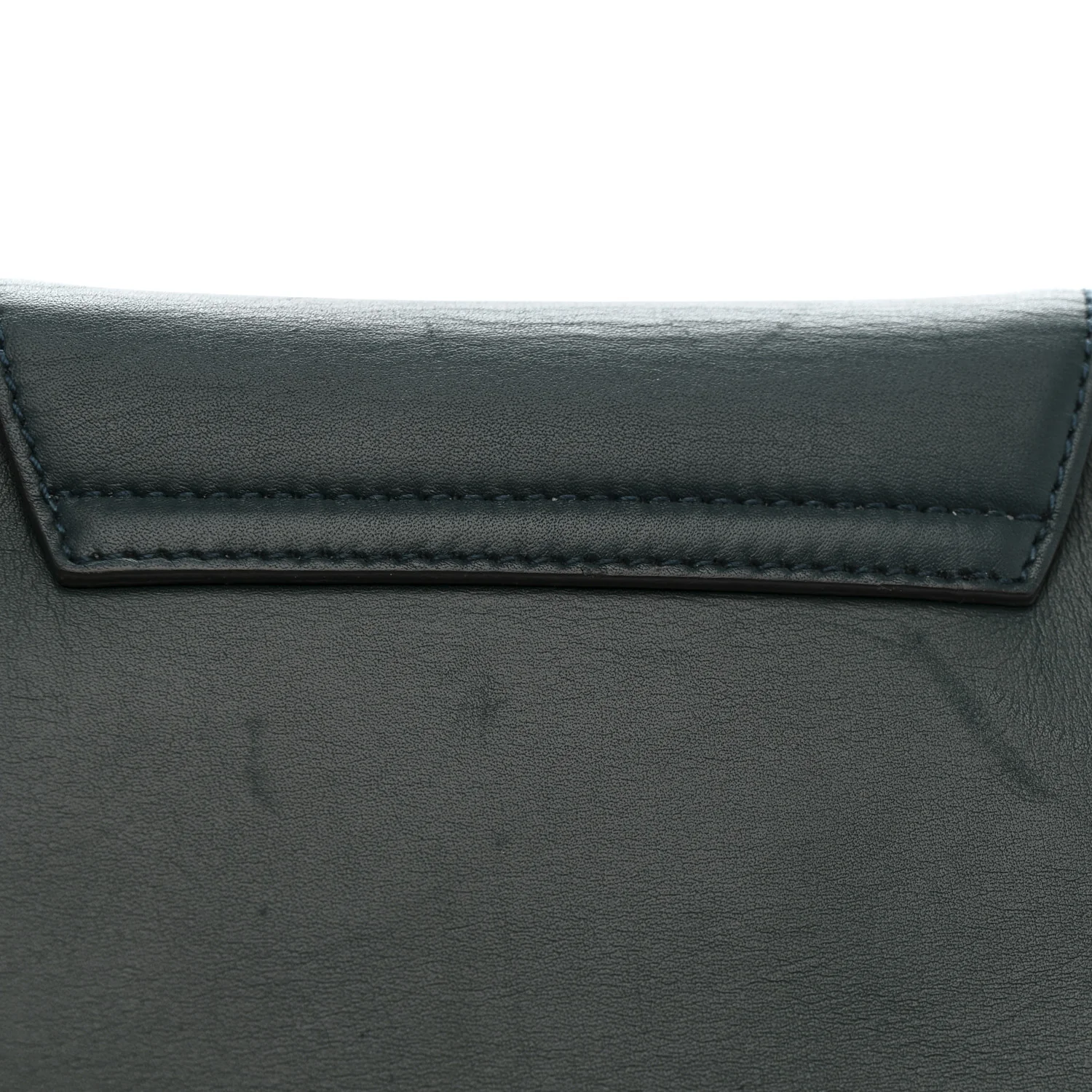 Calfskin Small Fanisa Gancini Hobo Green - Image 11