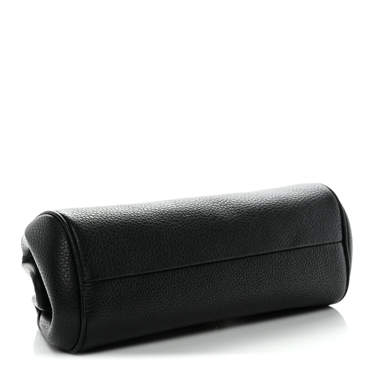 Calfskin Small Gancini Crossbody Black - Image 4