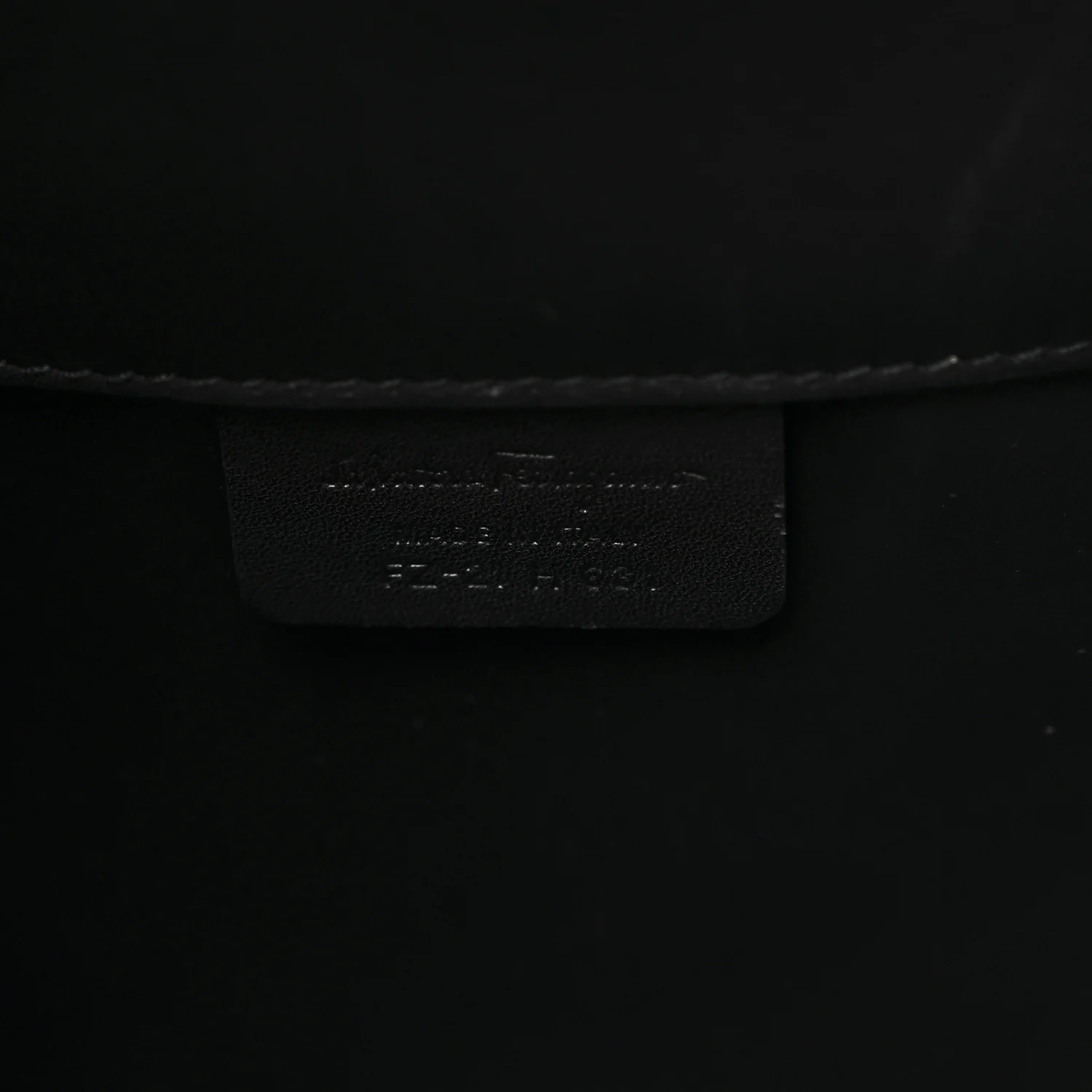 Calfskin Snakeskin Gancini Large Studio Bag Black Beige - Image 7