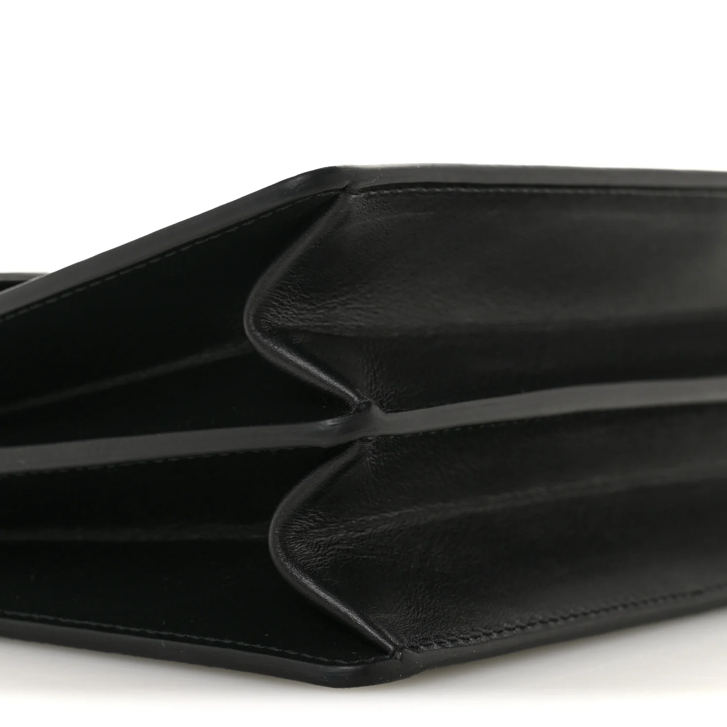 Calfskin Thalia Flap Shoulder Bag Black - Image 9