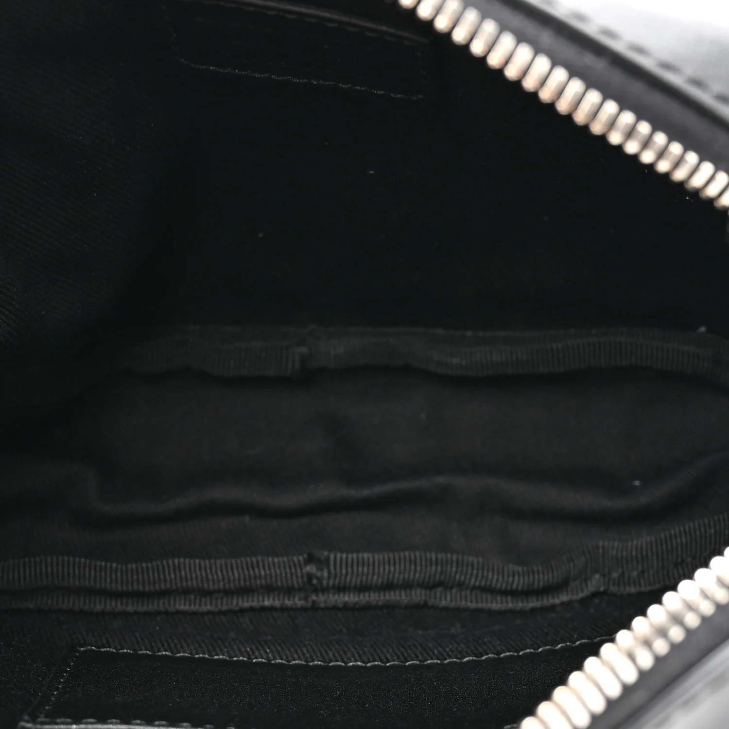 Gancini Monogram Calfskin Multi-Pouch Travel Belt Bag Black Grey - Image 5