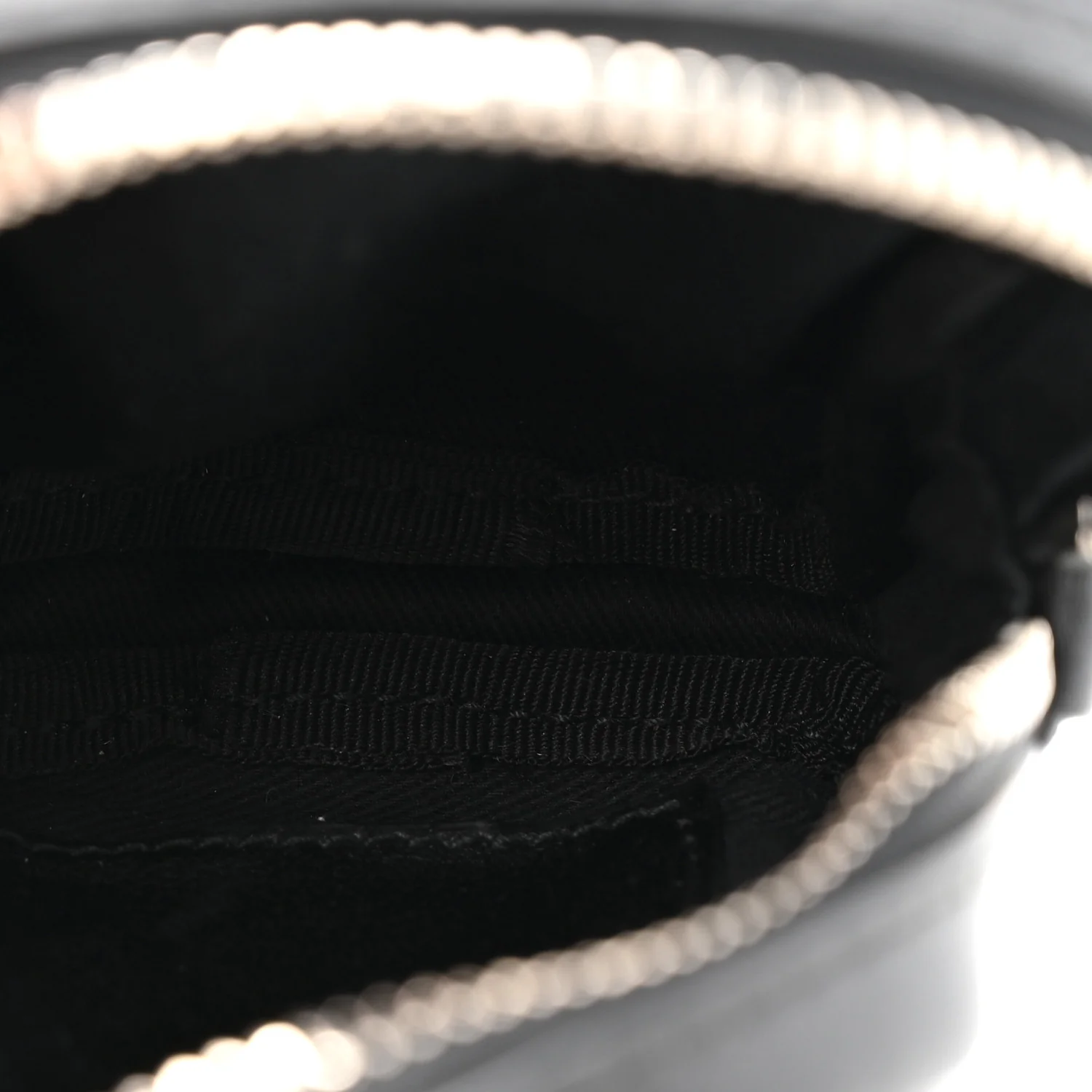Gancini Monogram Calfskin Multi-Pouch Travel Belt Bag Black Grey - Image 7