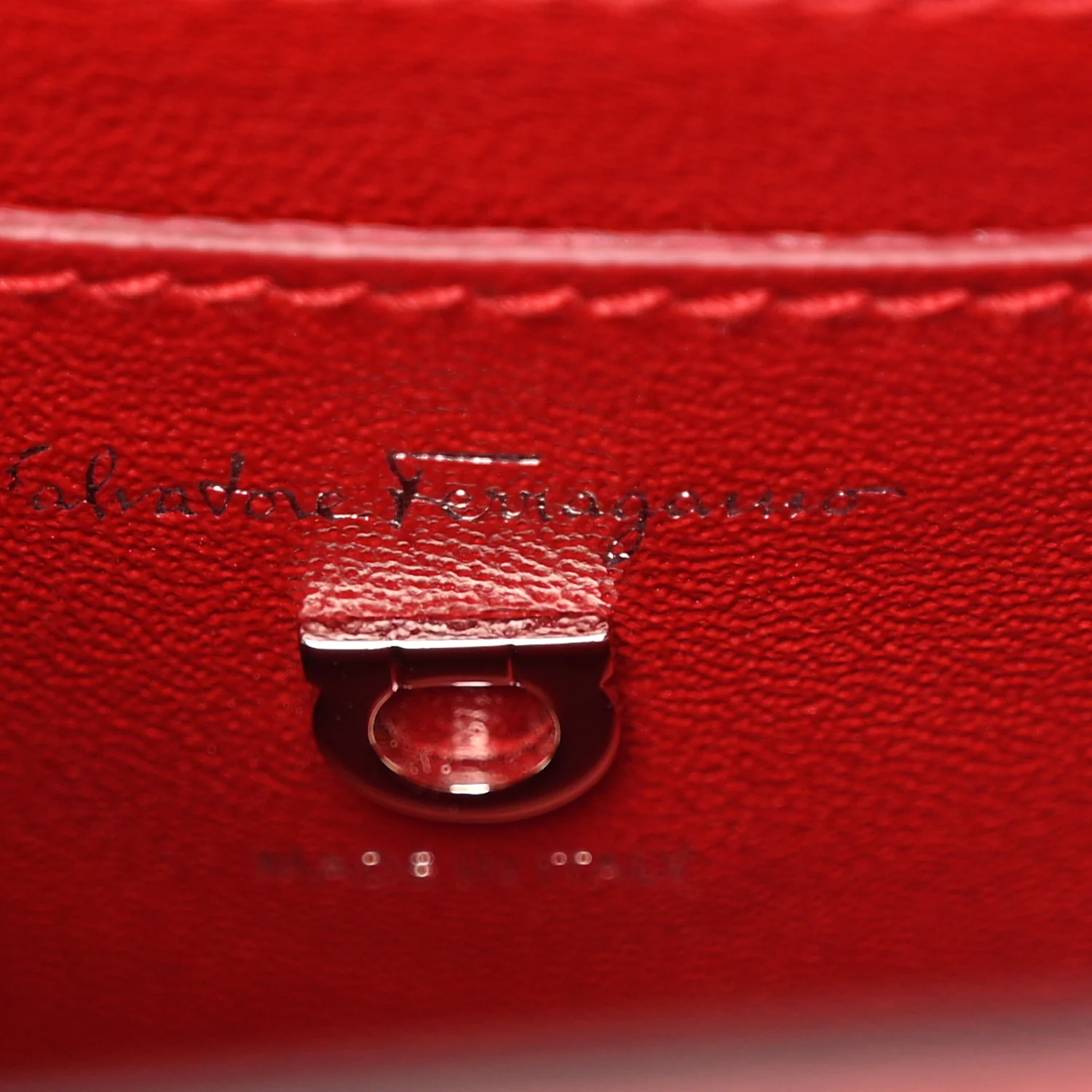 Glitter Patent Mini Boxyz Red - Image 6