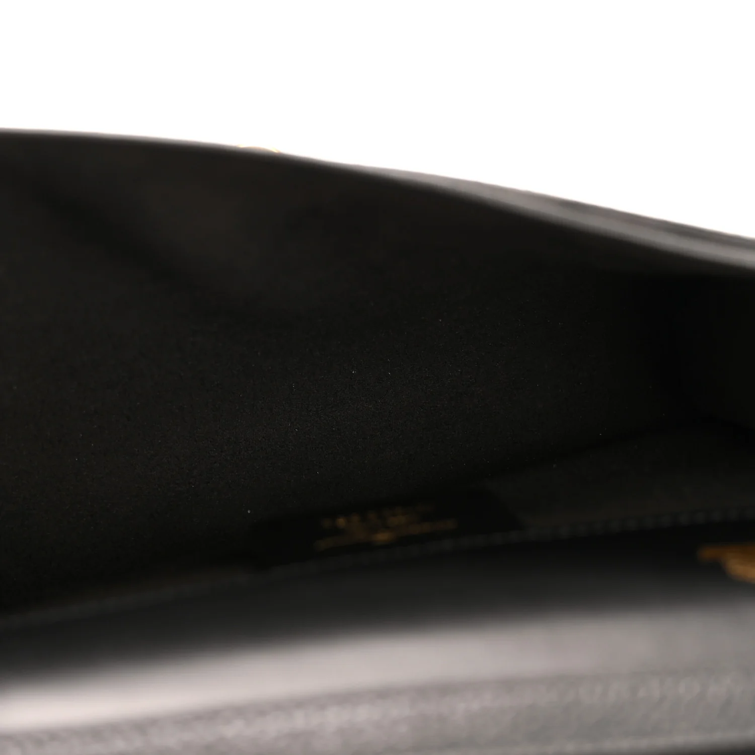 Grained Calfskin Gancini Crossbody Flap Black - Image 5