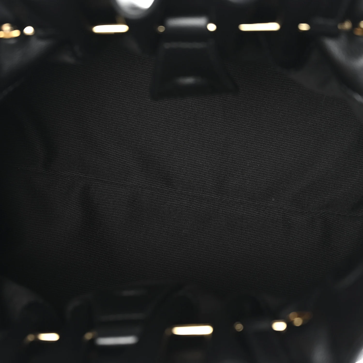 Nappa Small Soft Bag Black - Image 4