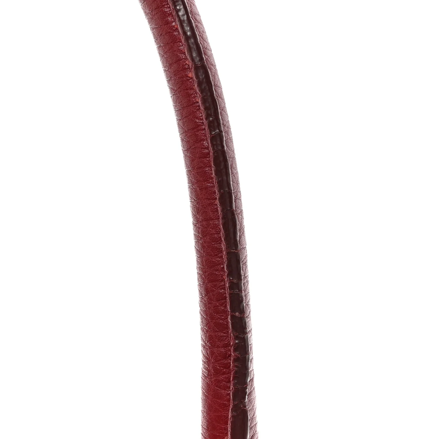 Pebbled Calfskin East West Fiamma Bag Red - Image 13
