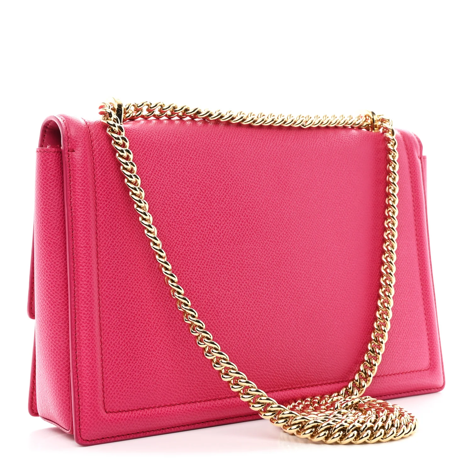 Printed Calfskin Ginny Shoulder Bag Begonia - Image 3