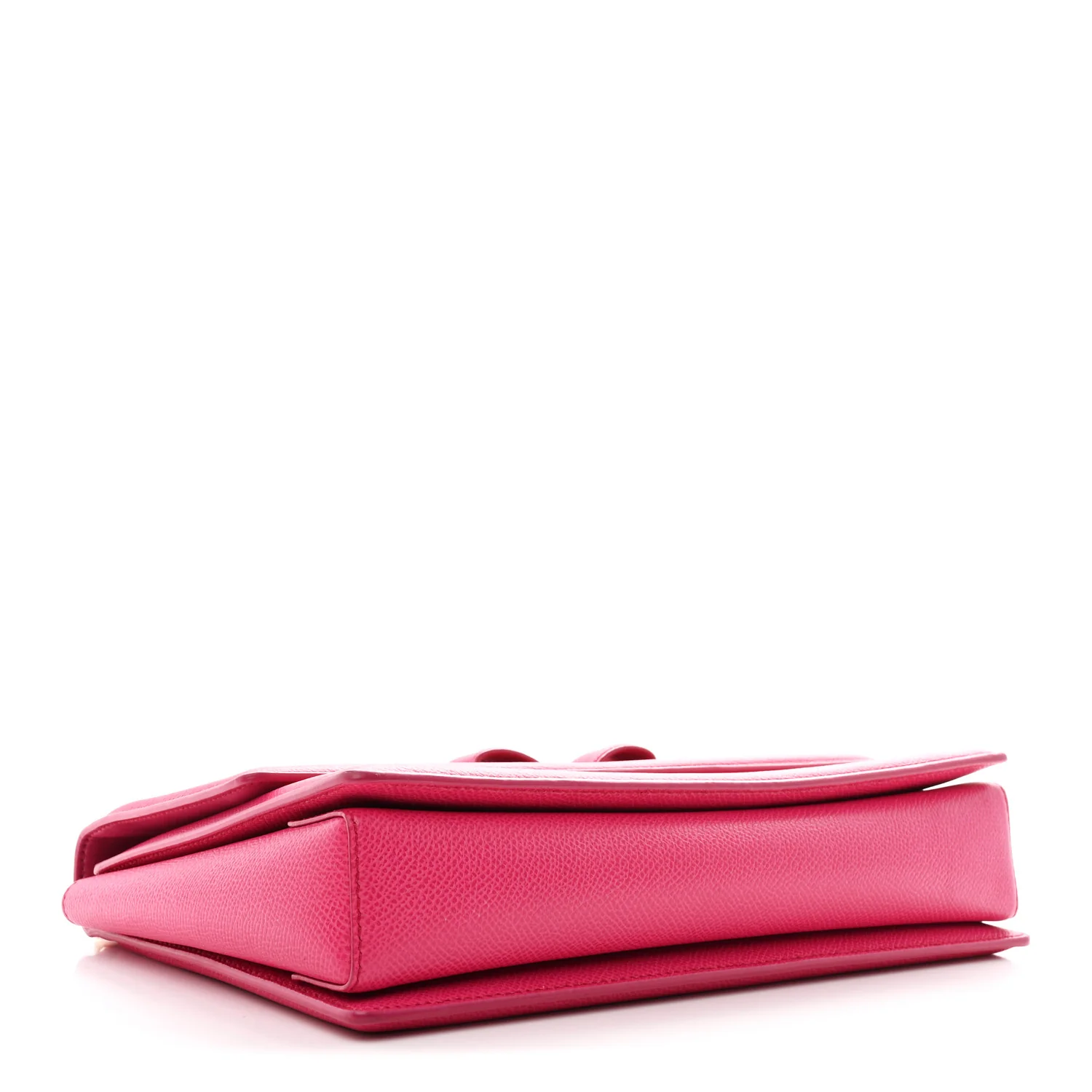 Printed Calfskin Ginny Shoulder Bag Begonia - Image 4