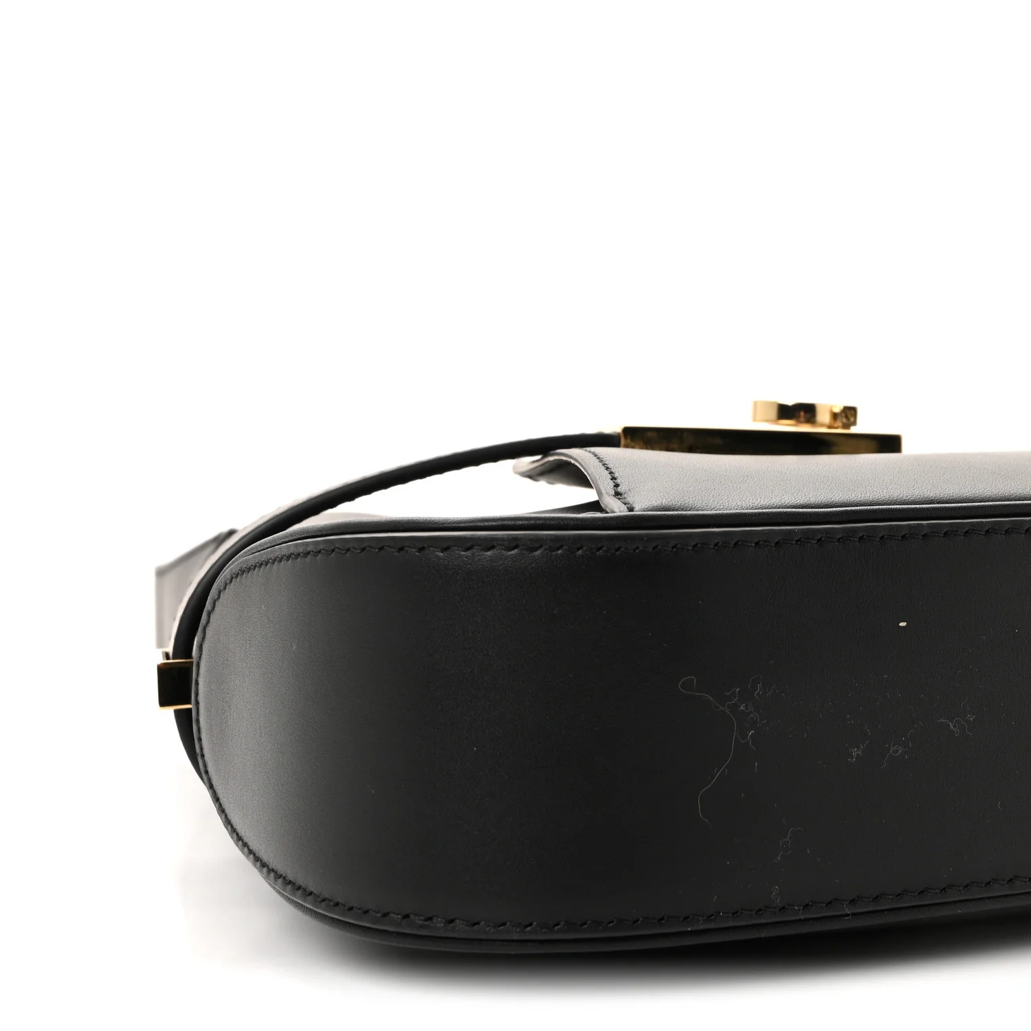 Soft Calfskin Gancini Hobo Black - Image 8