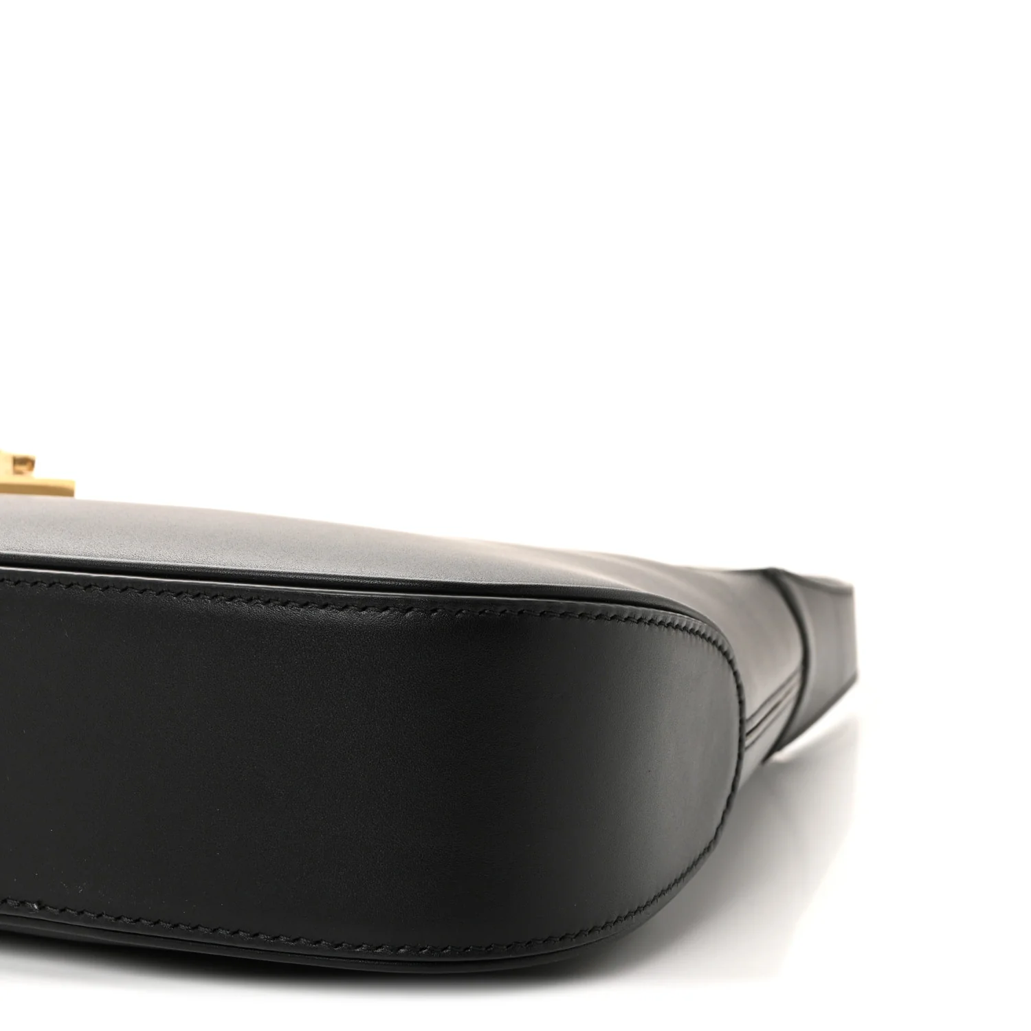 Soft Calfskin Gancini Hobo Black - Image 9