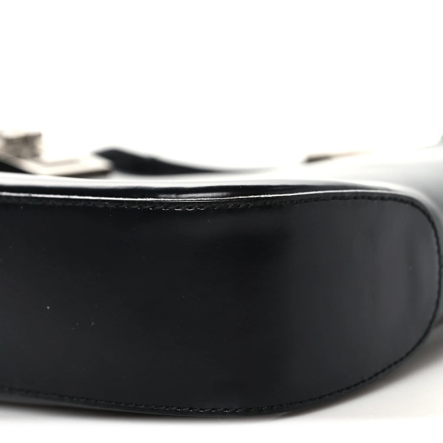 Soft Calfskin Gancini Hobo Black - Image 9