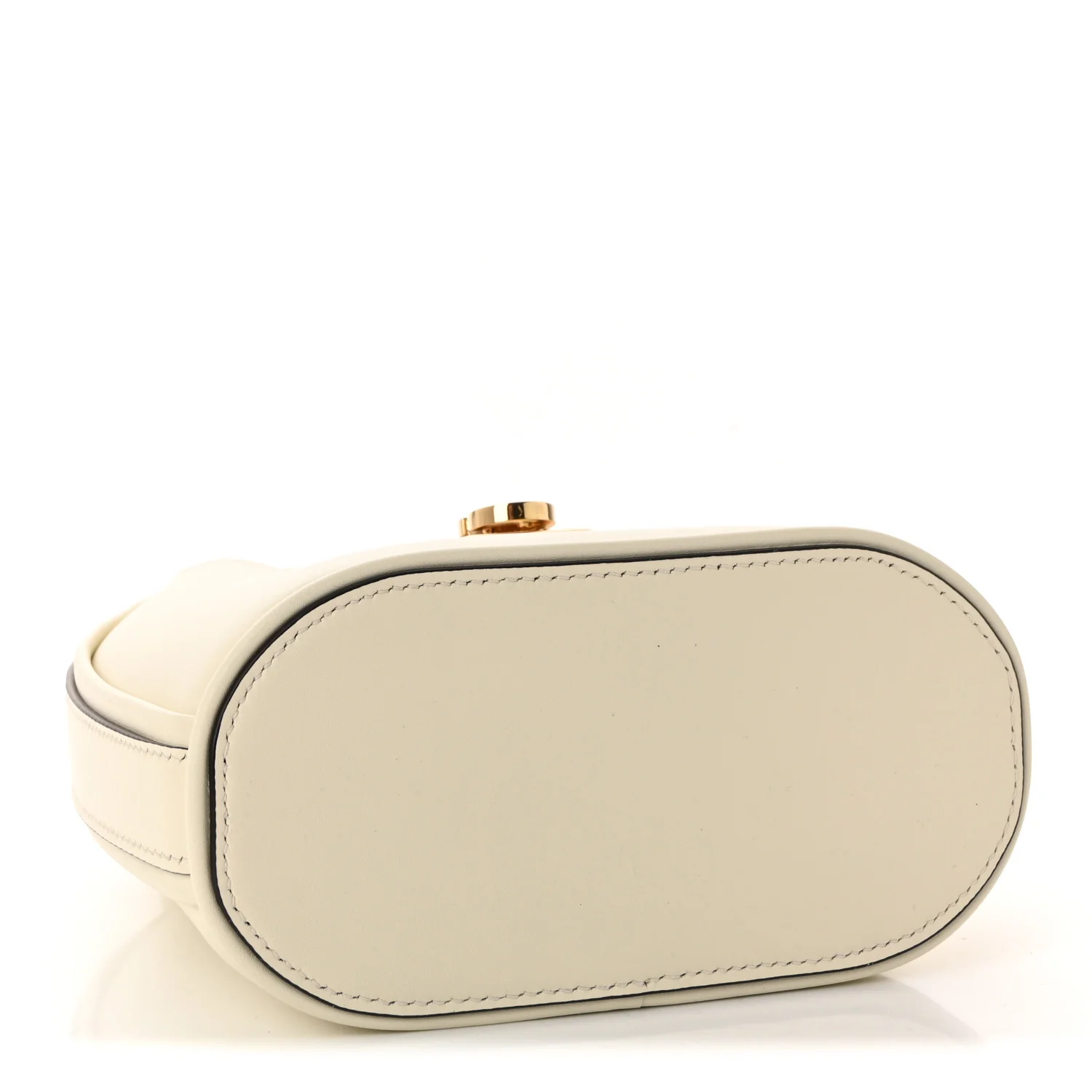 Soft Calfskin Mini Gancini Hobo Mascarpone - Image 4