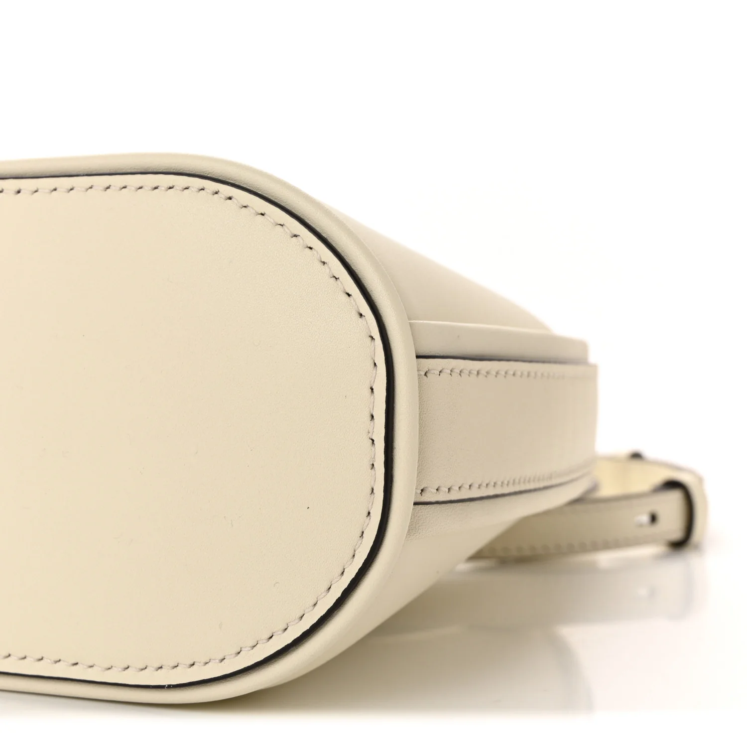 Soft Calfskin Mini Gancini Hobo Mascarpone - Image 8