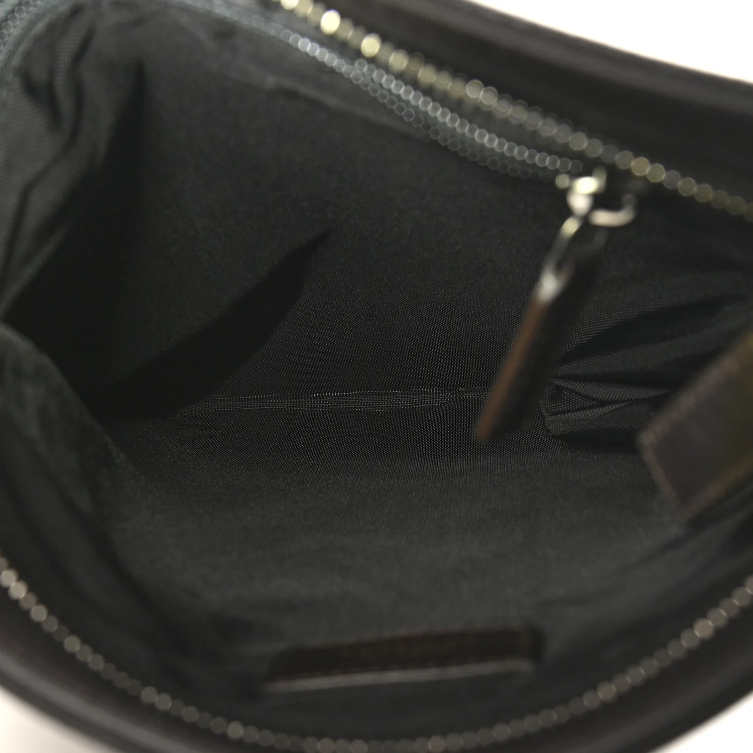 Stamped Calfskin Crossbody Bag Brown - Image 5