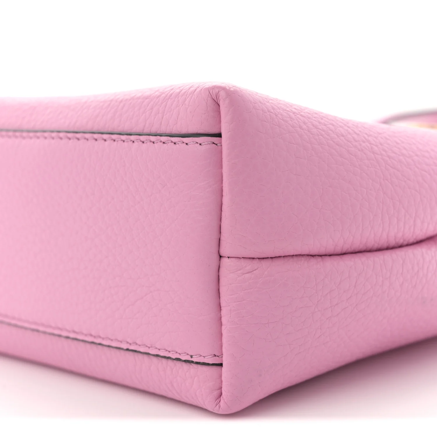 Tumbled Calfskin Gancini Mini Bag Pink - Image 9