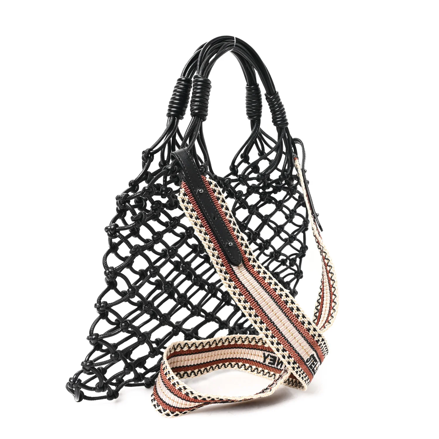Alter Nappa Knotted Structure Tote Black - Image 3