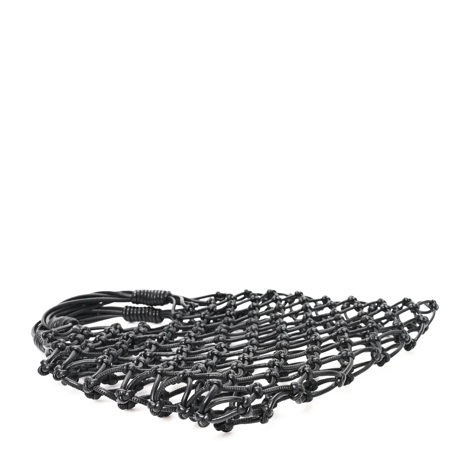 Alter Nappa Knotted Structure Tote Black - Image 4