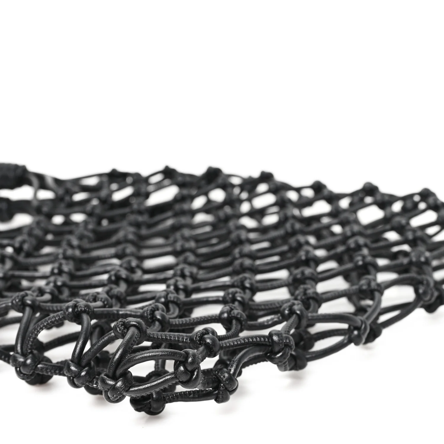 Alter Nappa Knotted Structure Tote Black - Image 7