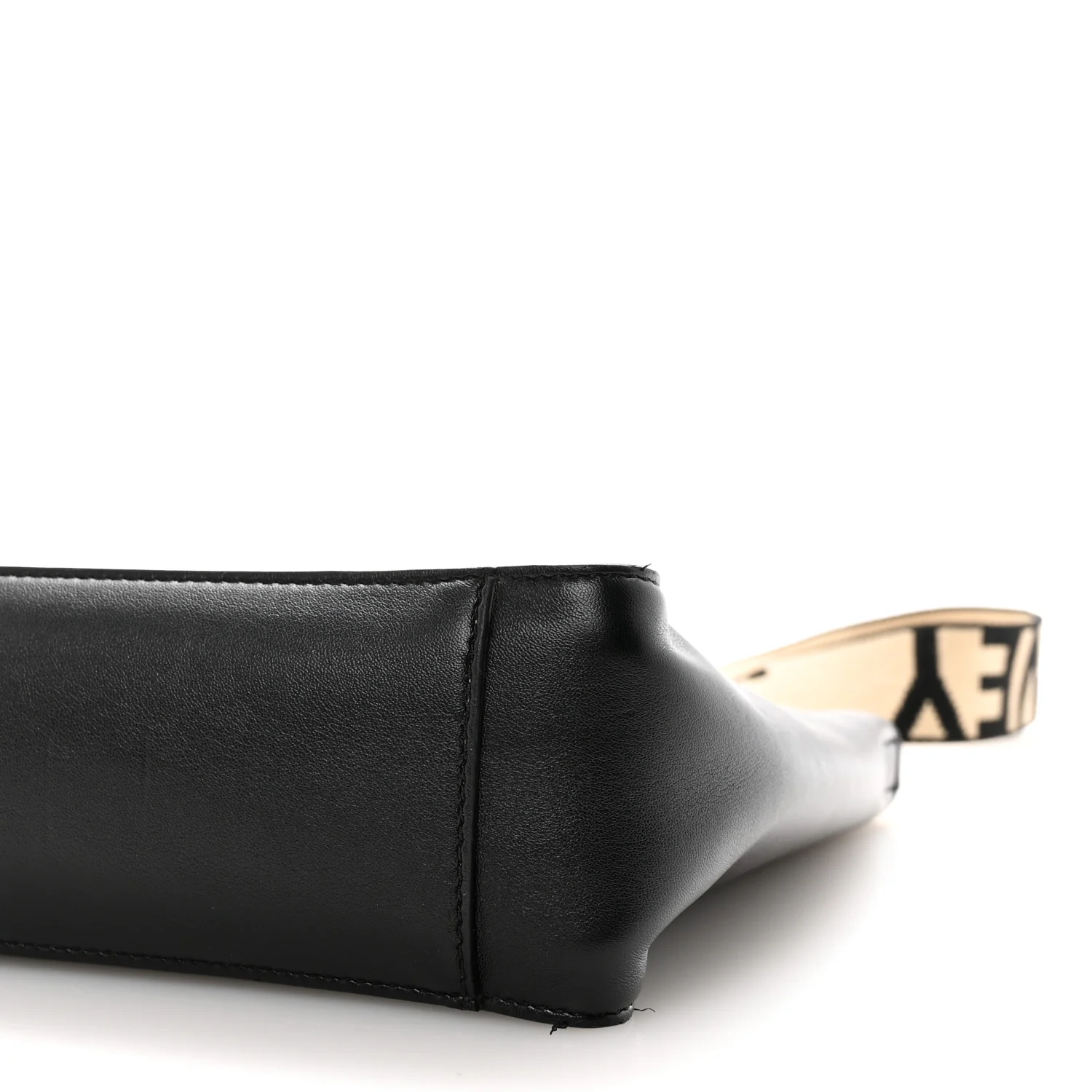 Eco Alter Nappa Perforated Logo Mini Crossbody Black - Image 9