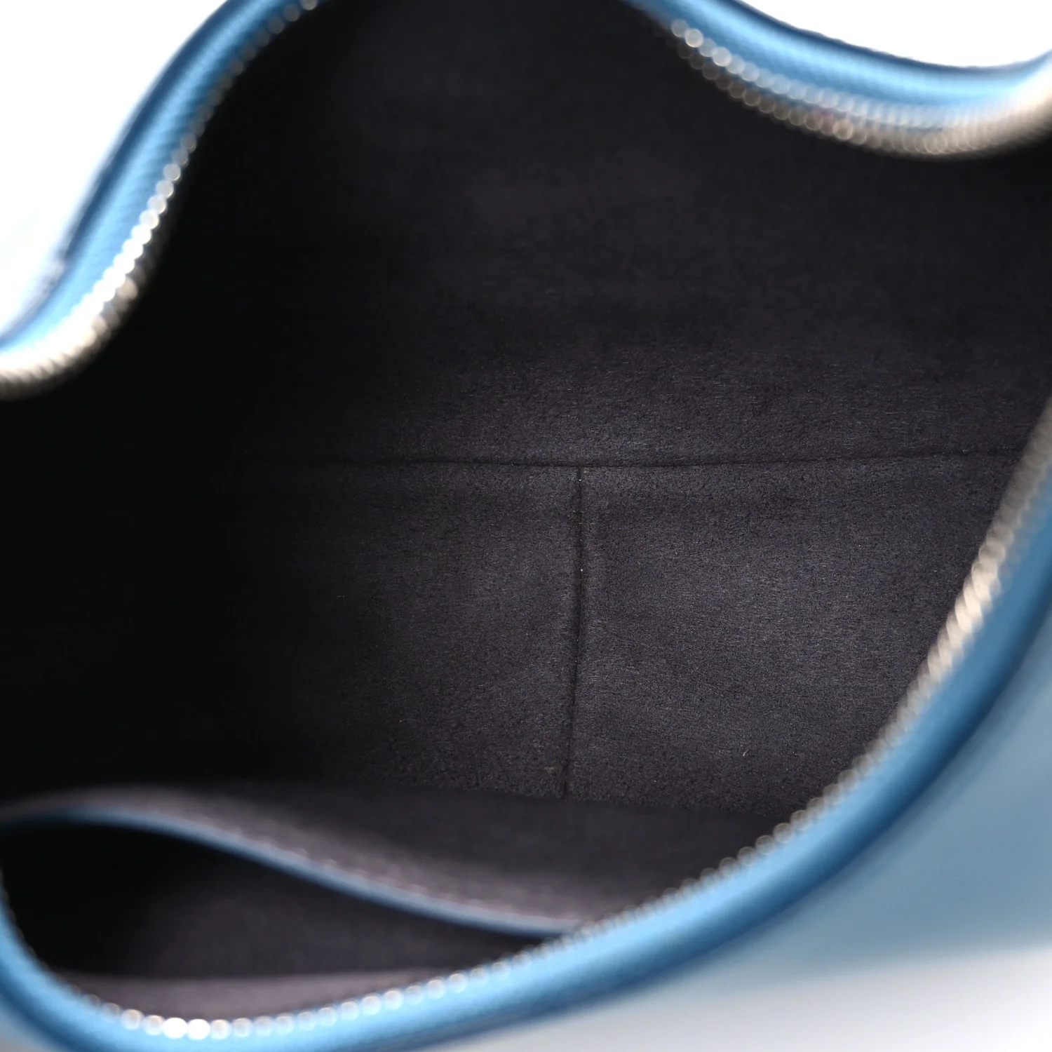 Eco Alter Nappa Perforated Logo Small Hobo Teal - Image 5