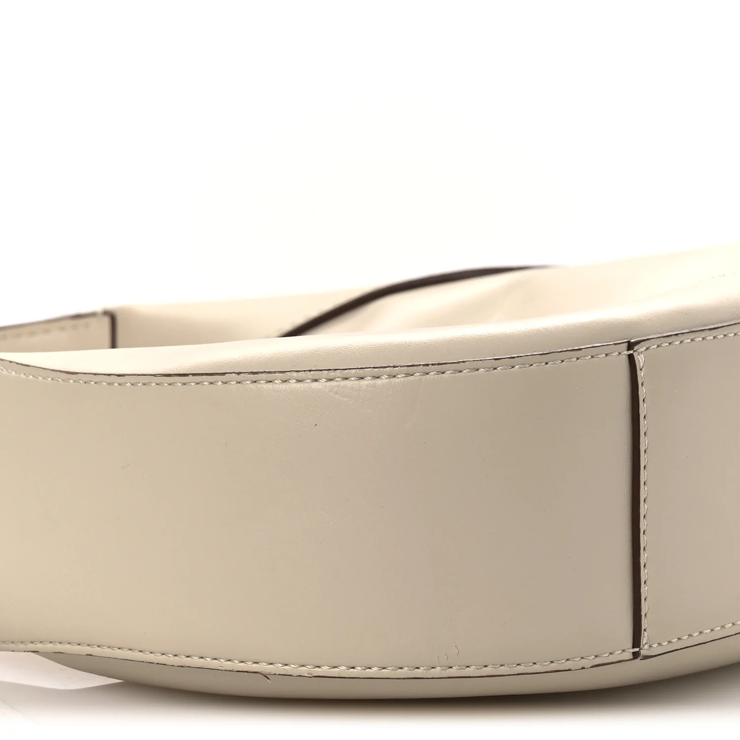 Eco Alter Nappa Perforated Logo Small Hobo White - Image 9