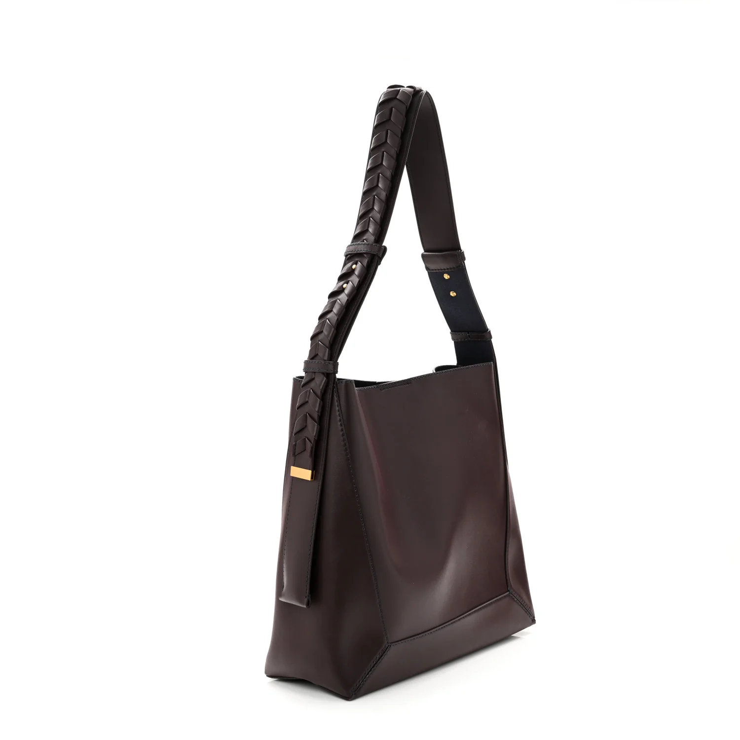 Eco Alter Nappa Soft Medium Hobo Burgundy - Image 3