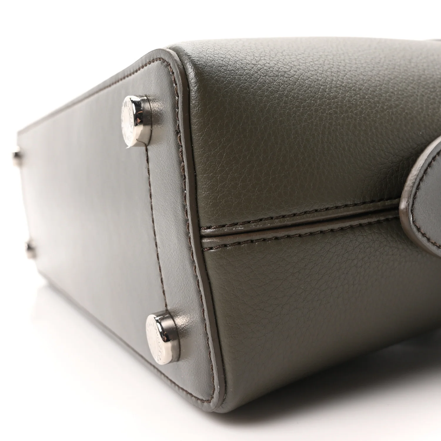 Eco Grainy Alter Mat Ryder Shoulder Bag Dark Olive - Image 10